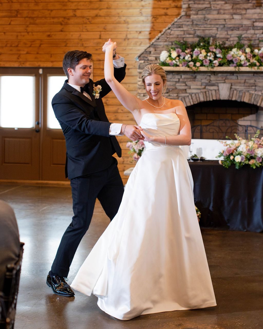 Just the two of them. The whole room holding its breath. 🥂

The first dance is one of those moments that only happens once &mdash; and we pour everything into making sure the song, the timing, and the feeling are absolutely perfect.

What song would