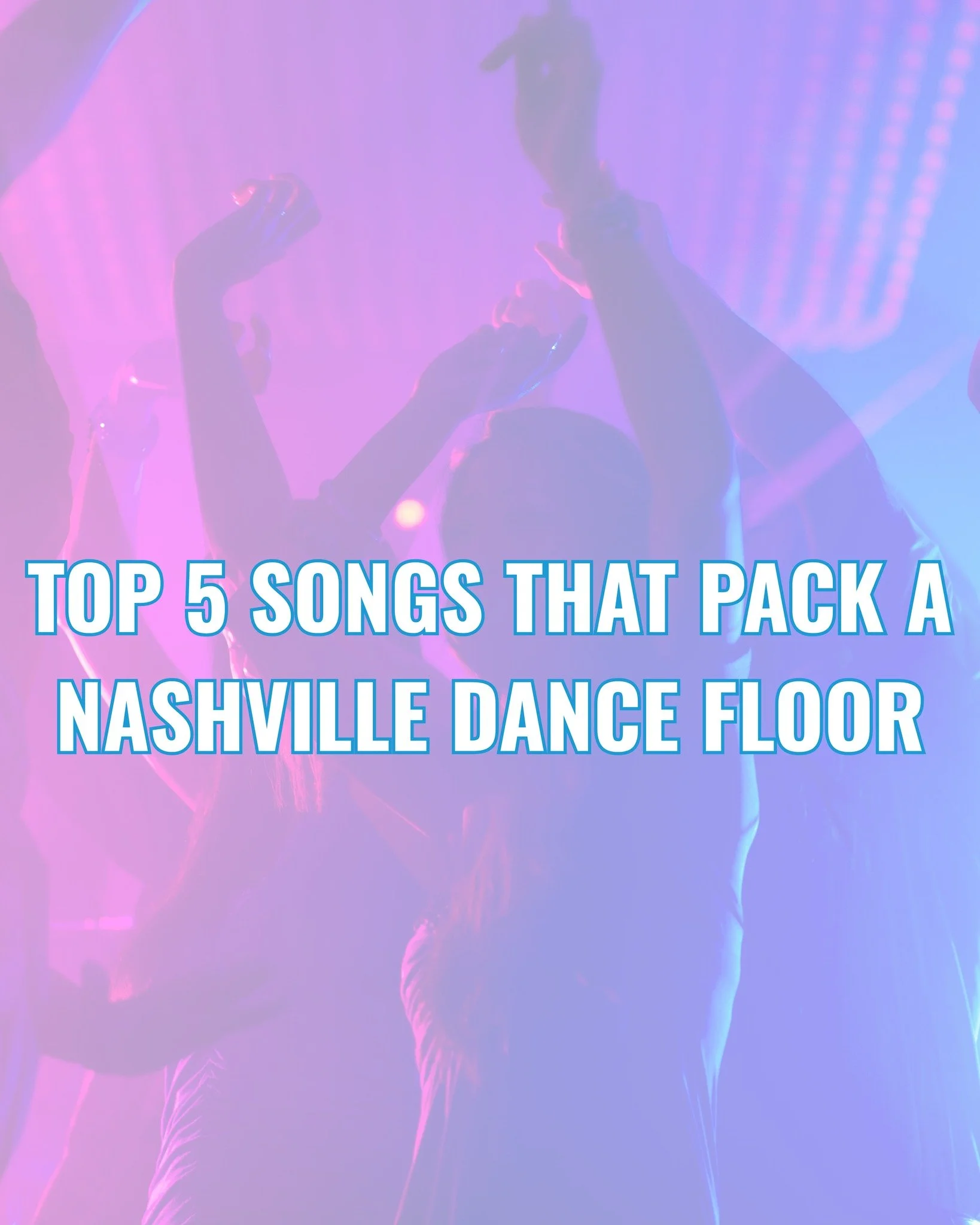 Nashville knows how to throw a wedding party. 🤠🎶

Swipe to see these 5 songs we can count on to bring people out of their seats and onto the dance floor. 💃🕺

But we KNOW Nashville has opinions&hellip; 👀 What song would you add to the list?

#TOP
