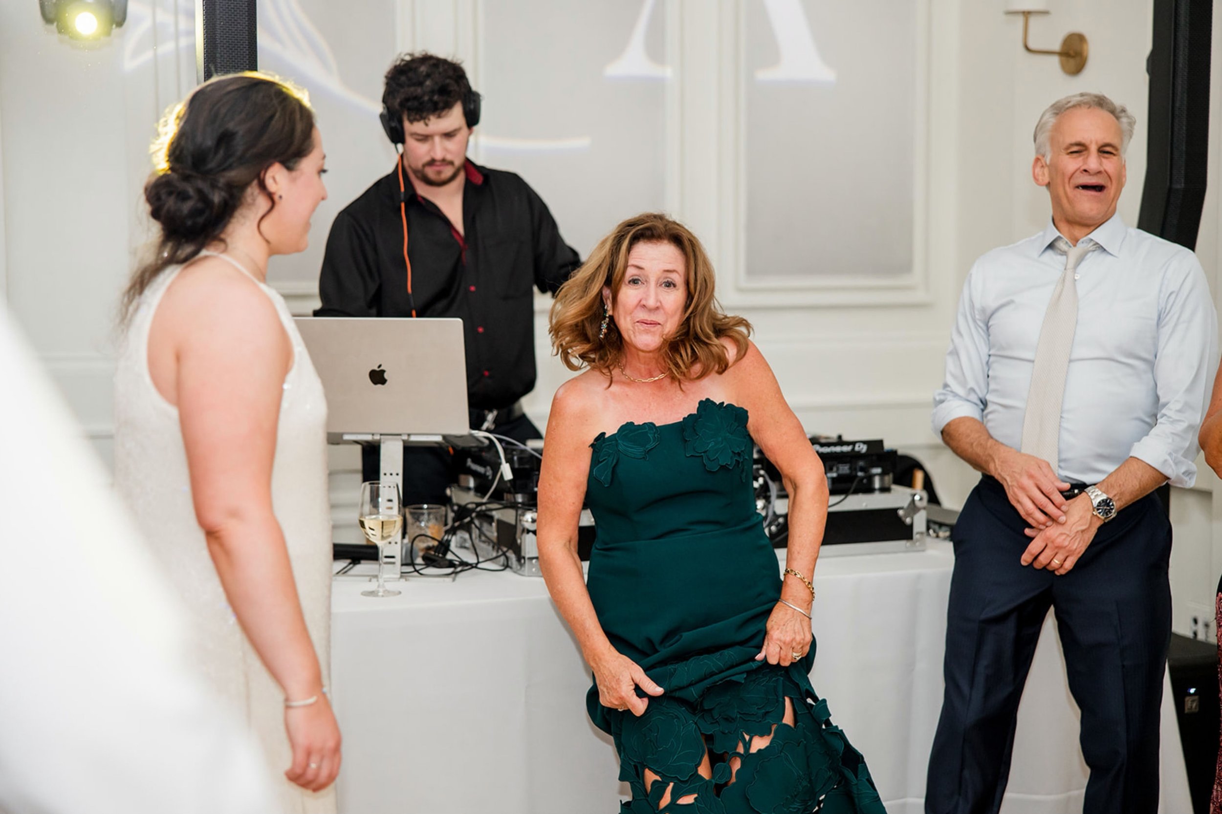 When you look around at your wedding and see EVERYONE up having a good time&hellip; you can be proud of yourself for booking the right DJ! 

#nashville #middletennesse #weddingDJ #dancefloor #reception