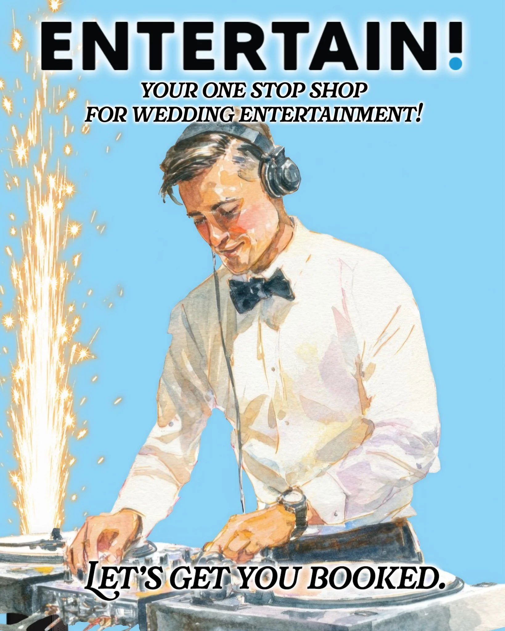 We will give you less things to worry about! From the perfect music and professional sound to beautiful lighting and unforgettable entertainment, we bring it all together so you don't have to juggle multiple vendors.

Great music, the right atmospher