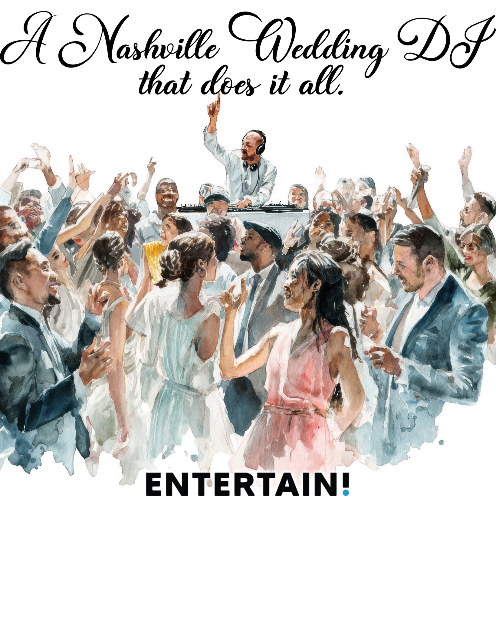 Your event deserves entertainment that's just as unforgettable as the occasion! 

At Entertain!, we make bringing your vision to life easy by offering everything you need to create an incredible atmosphere, all in one place!

&bull; Professional DJs 