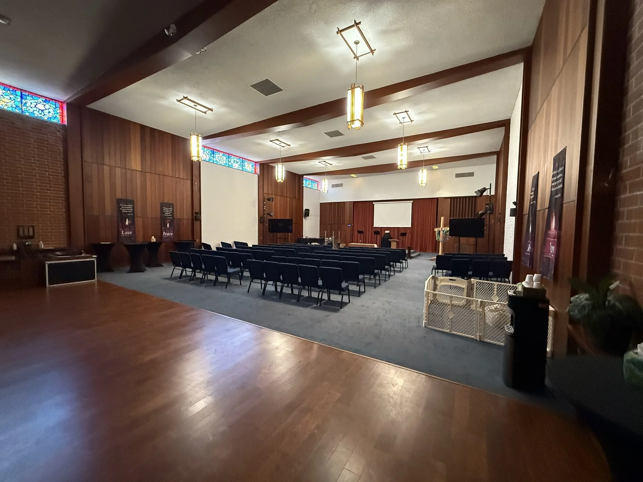 The renovated sanctuary you are used to!