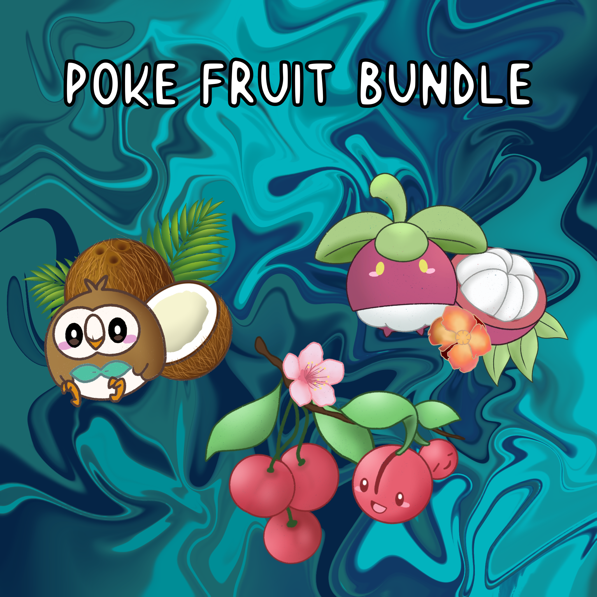 Poke fruit bundle