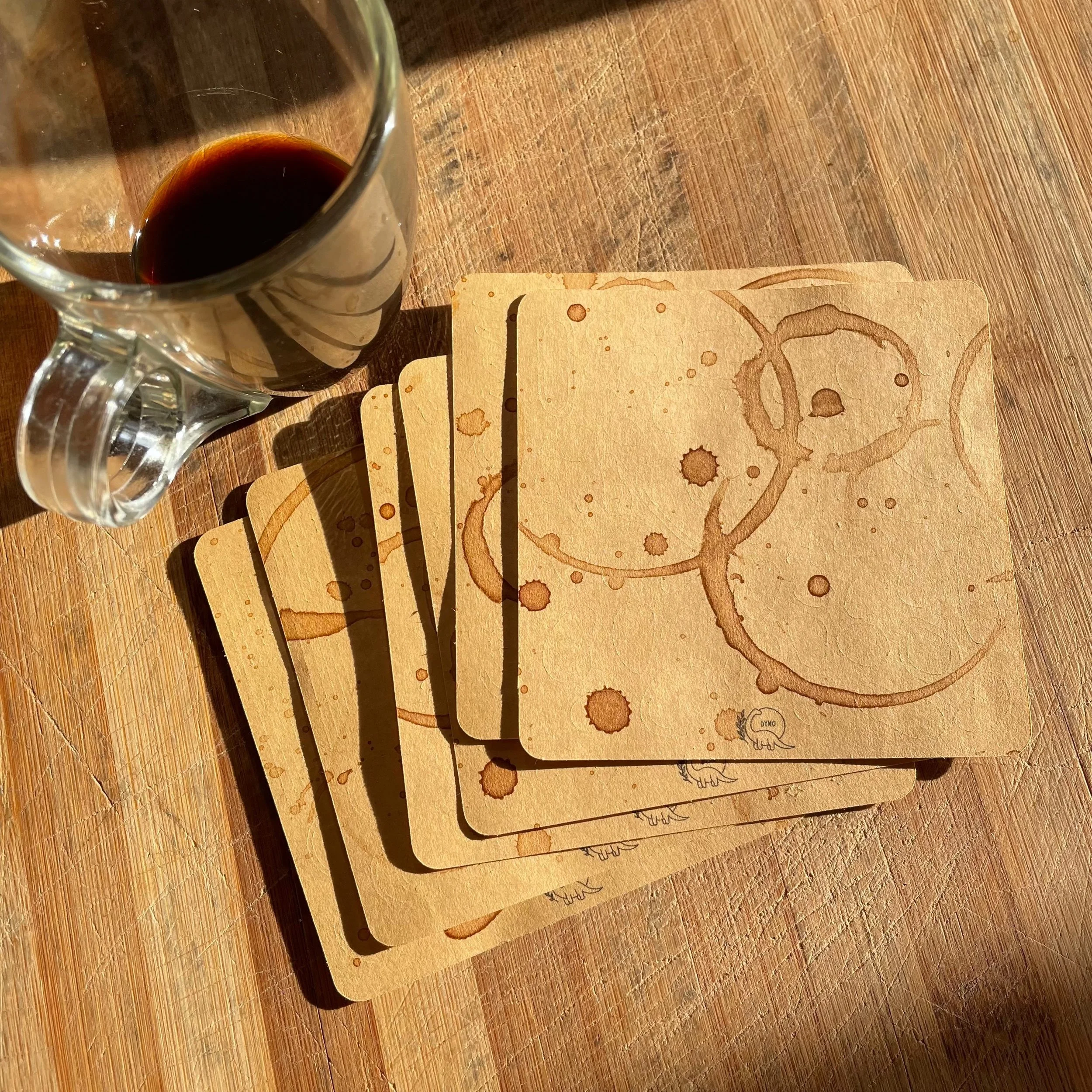 Coffee stains
