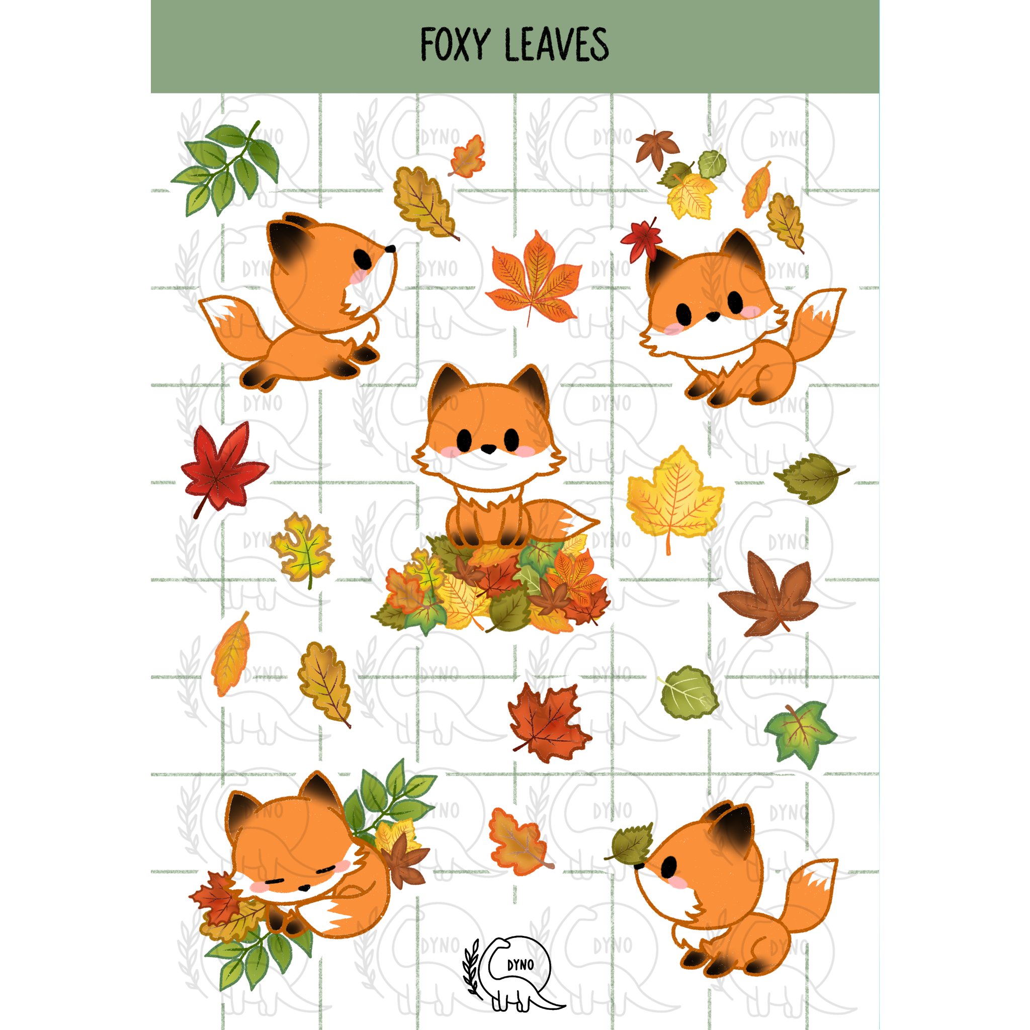 Foxy leaves