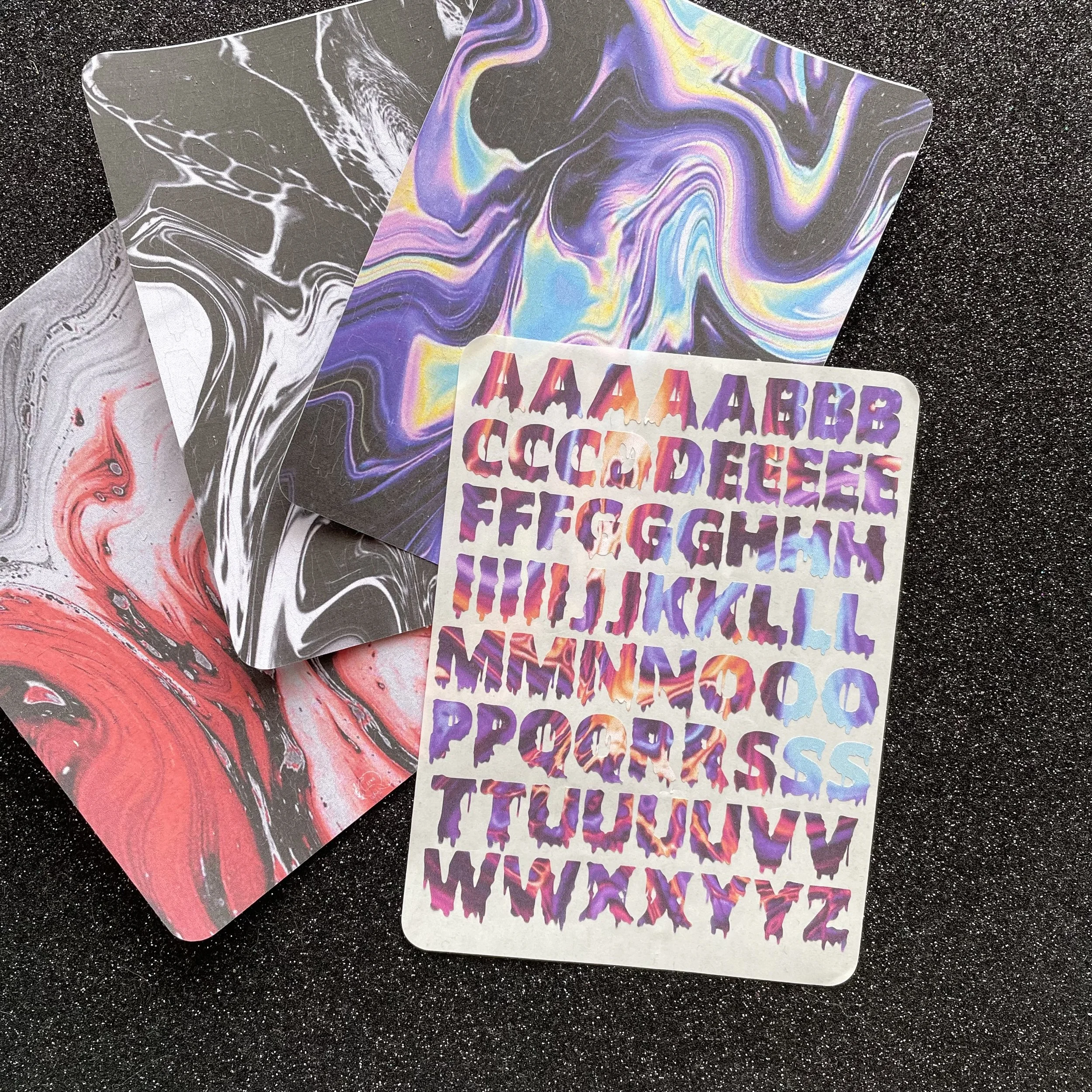 Spooky alphabet