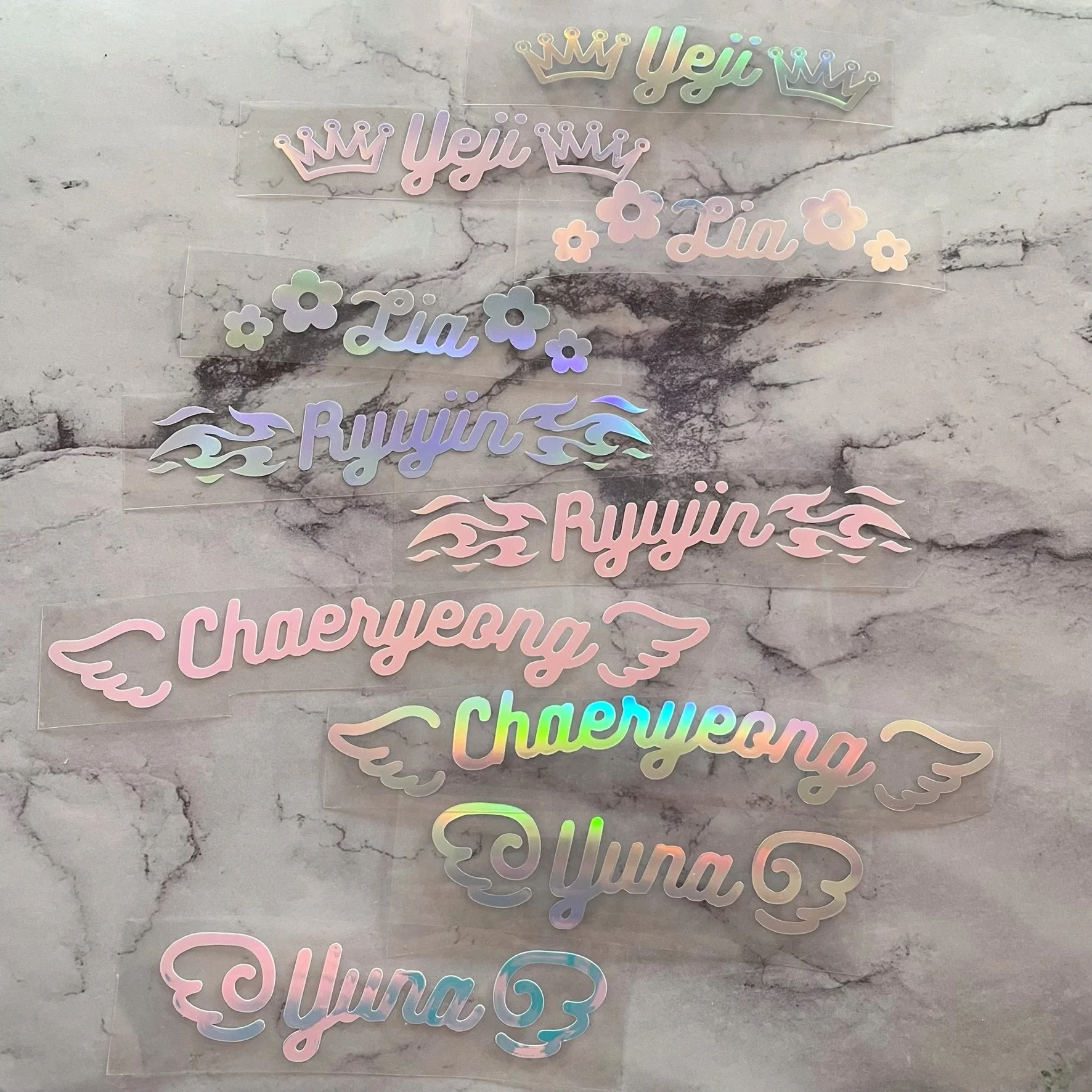 Itzy decals