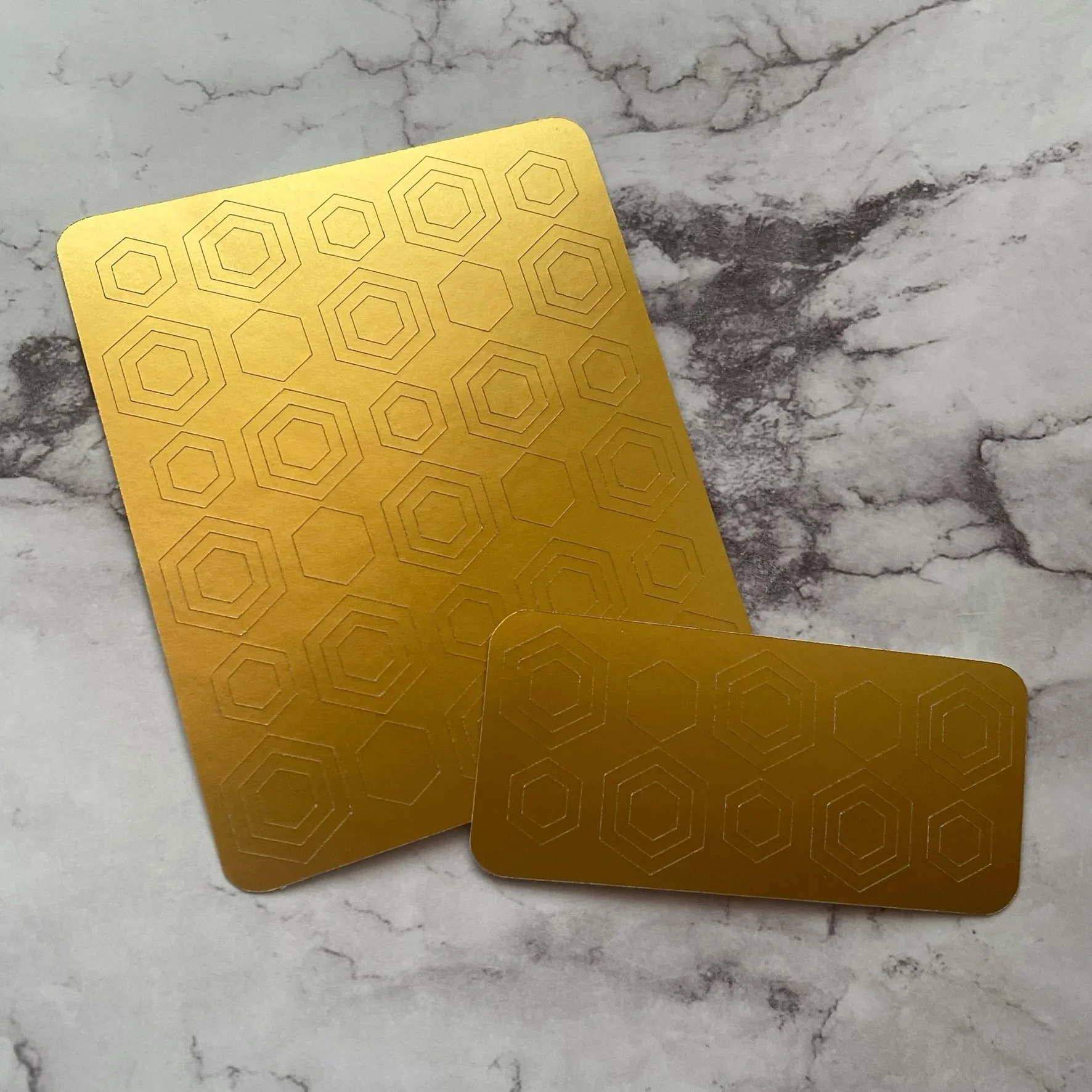 Golden hexagons