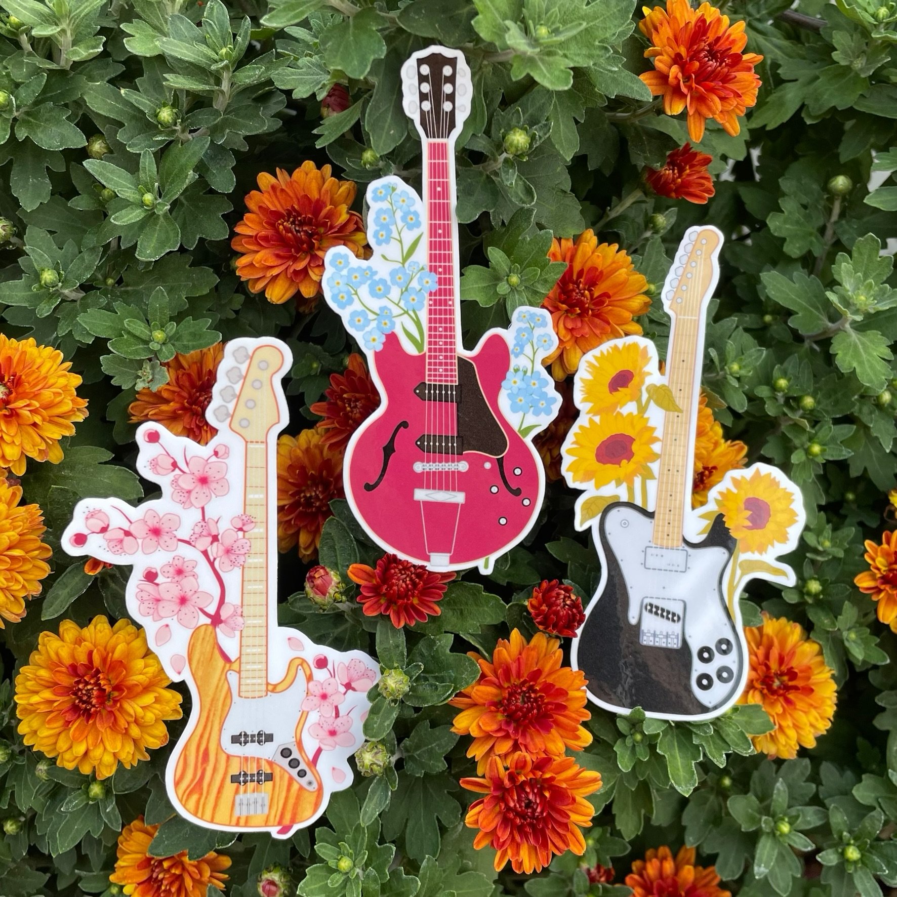 Musical instruments flakes