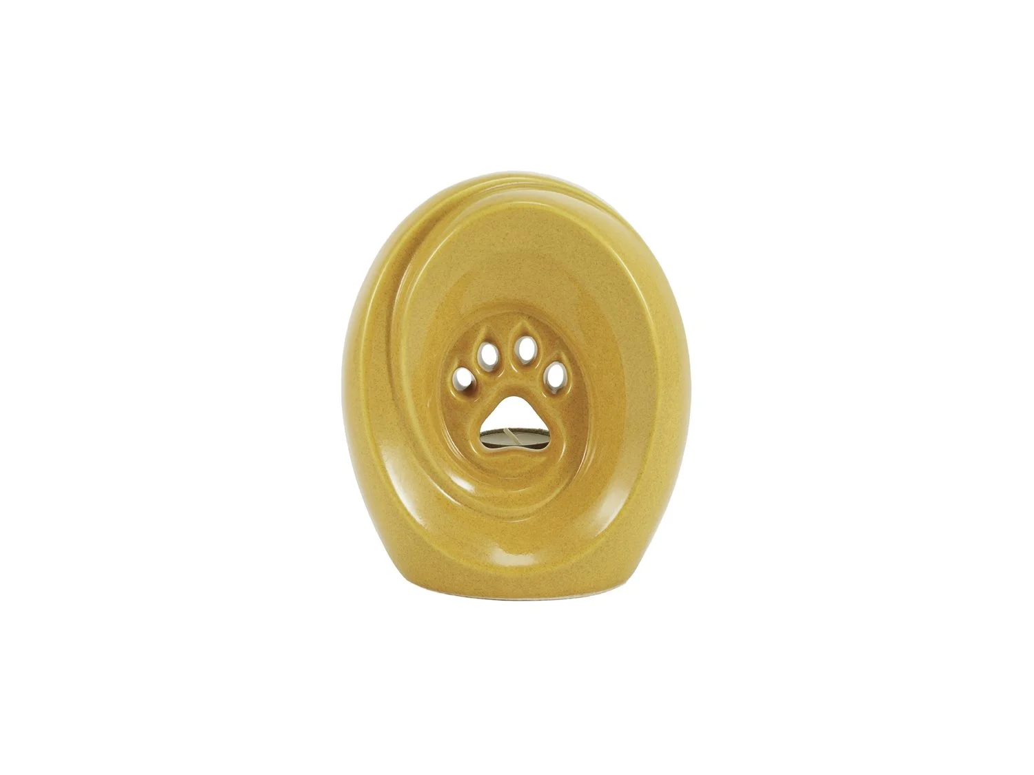 Tranquil Paw Urn - Amber