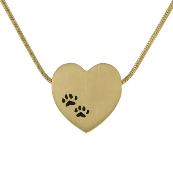 Bronze Heart Pet Memorial Pendant