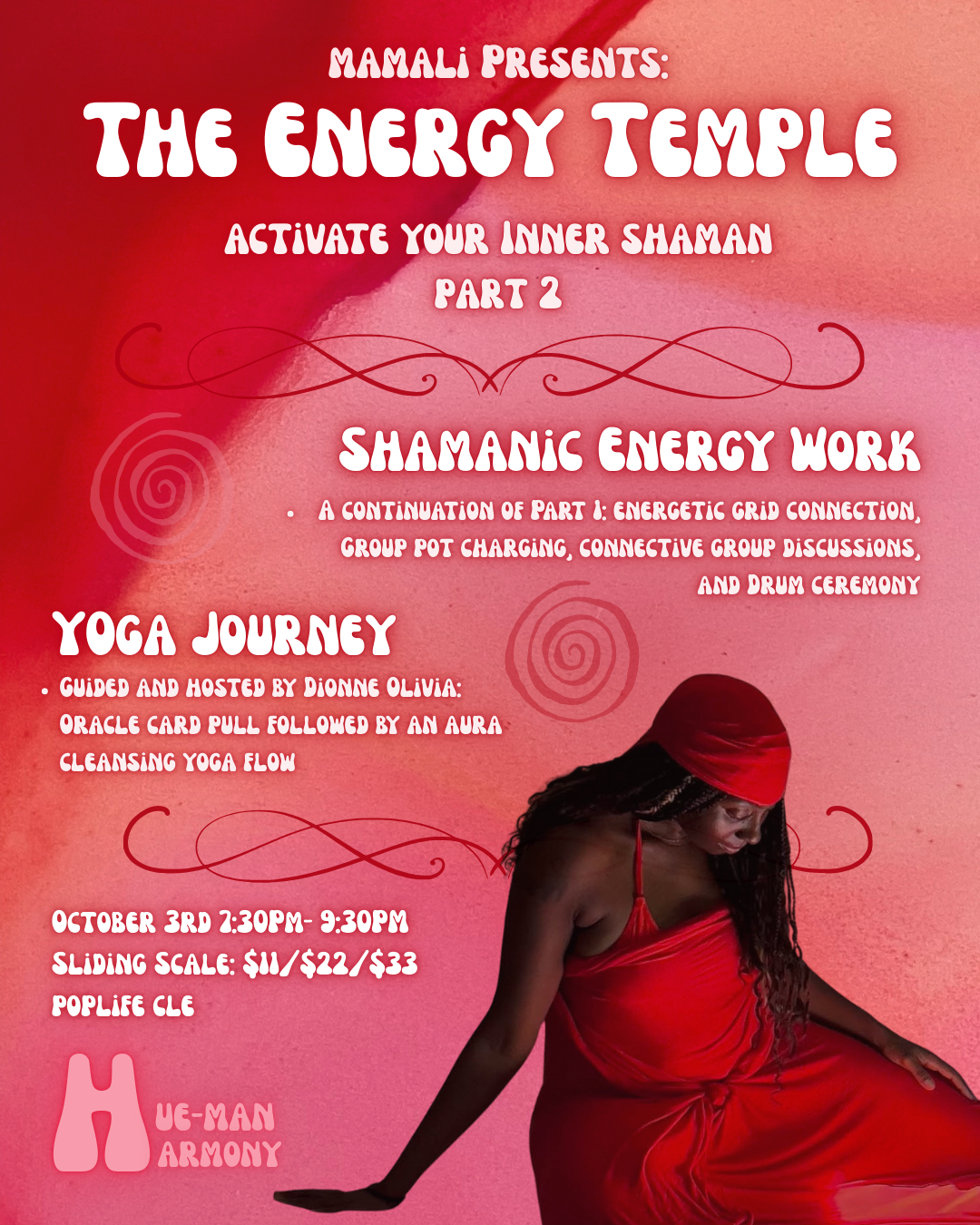 HueMan Harmony | Shamanic Energy Work & Yoga Journey