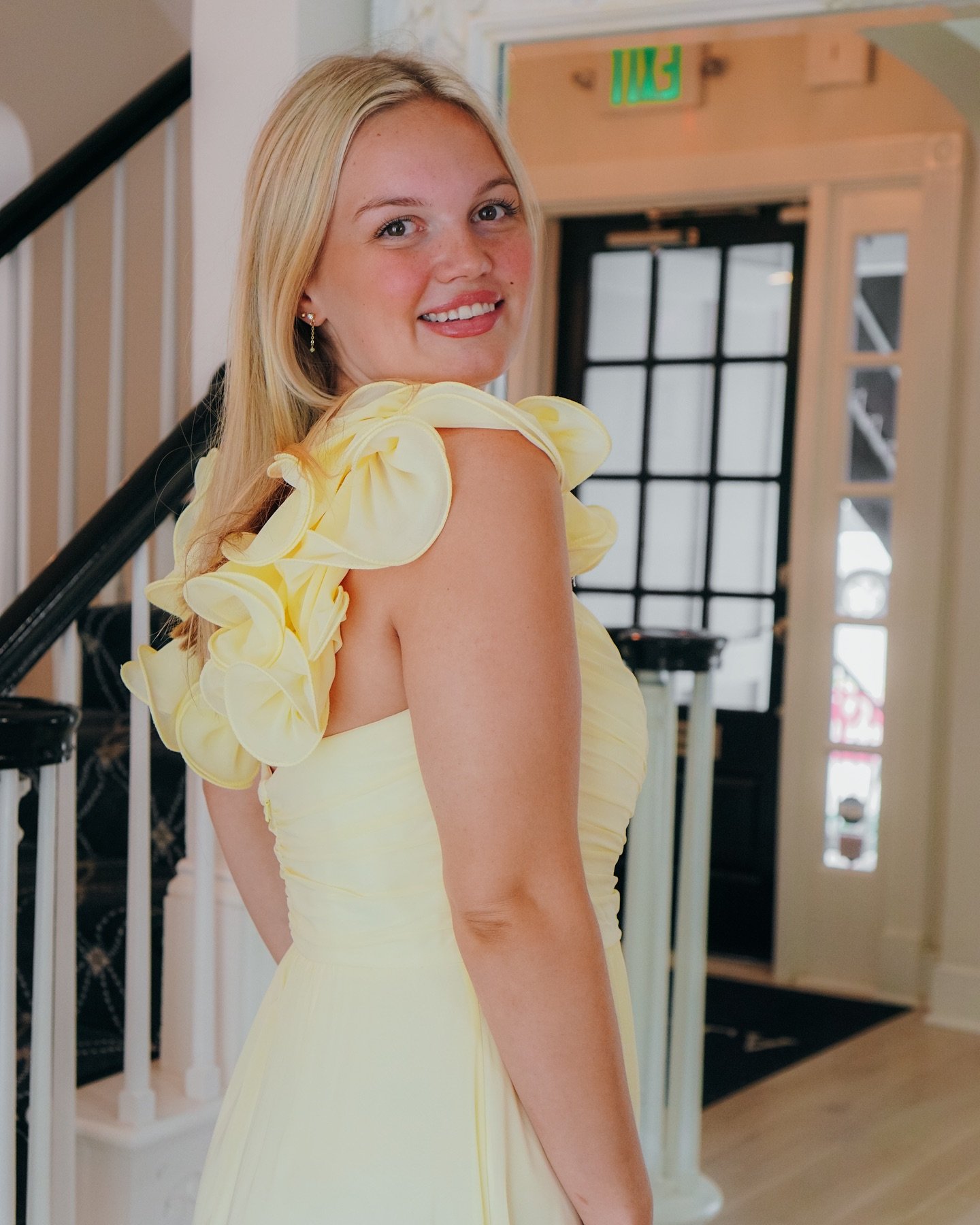 Golden hour vibes in the sweetest shade of butter yellow. ☀️💛 Perfect for a summer celebration or spring garden party, this bridesmaid look is effortlessly radiant.

✨ Discover the full collection at Gamberdella &mdash; proudly serving Maryland brid