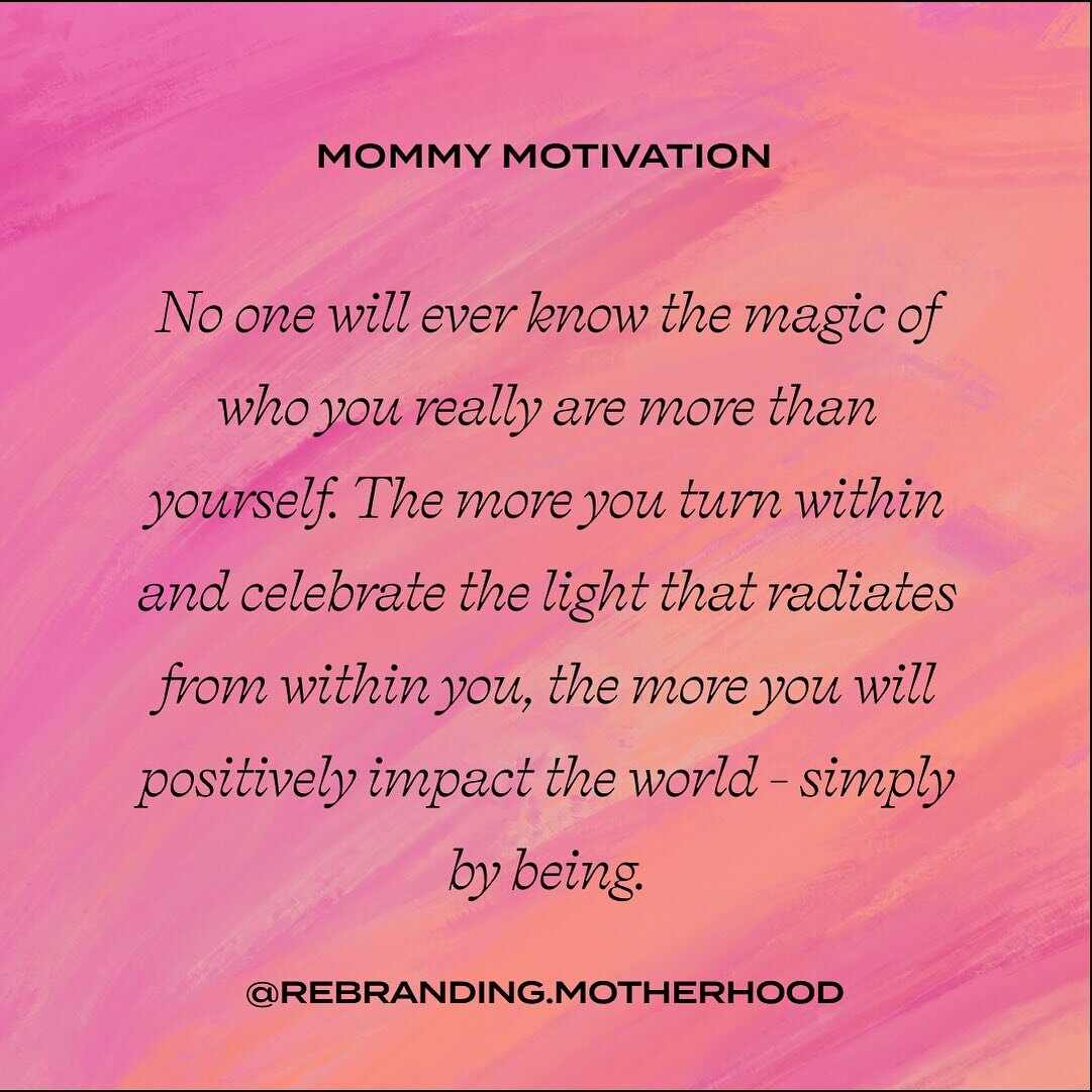 &hellip;let your magic shine today mama ✨

🩷❤️🧡💛💚🩵💙💜🩷❤️🧡
 LIKE + FOLLOW + COMMENT 
🩷❤️🧡💛💚🩵💙💜🩷❤️🧡

#rebrandingmotherhood #motherhoodunfiltered #motherhood #momlife #parenting #parenthood #mommymoments #thisismotherhood #ohheymama #wh