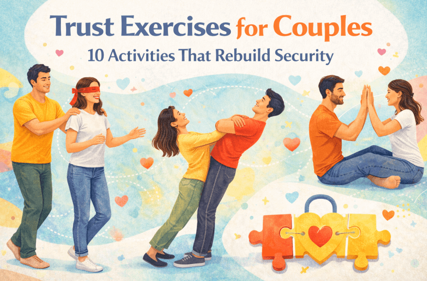 Trust Exercises for Couples: 10 Activities That Rebuild Security