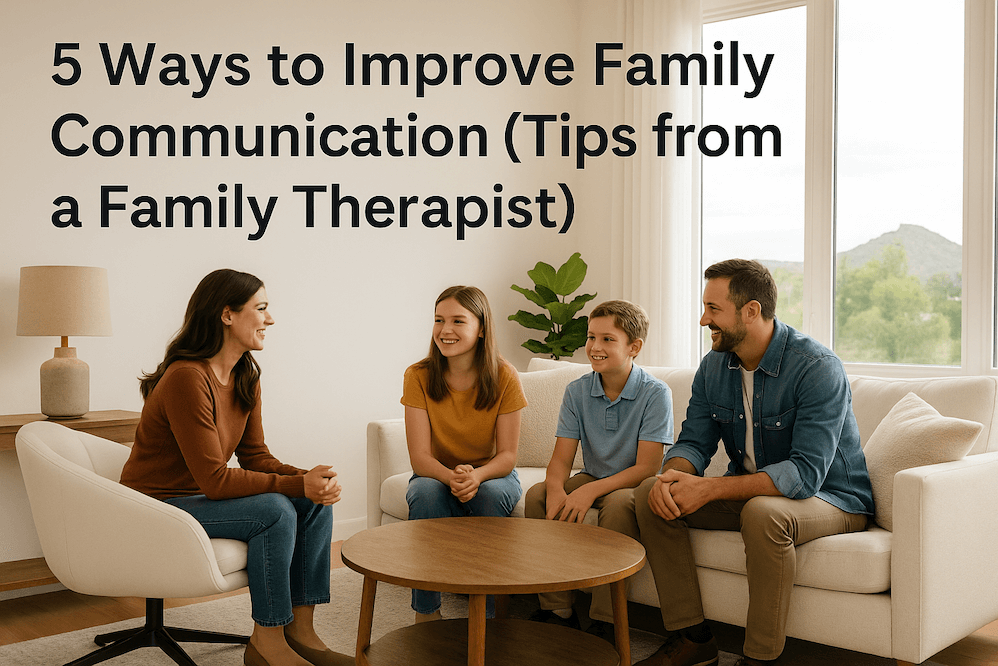 5 Practical Ways to Improve Family Communication — South Denver Therapy