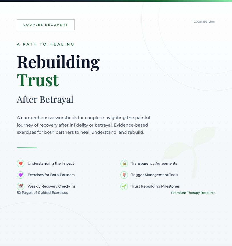 Rebuilding Trust After Betrayal Workbook