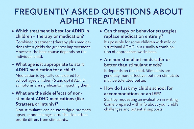 ADHD Treatment for Children – Behavior Therapy, School Supports & Non ...