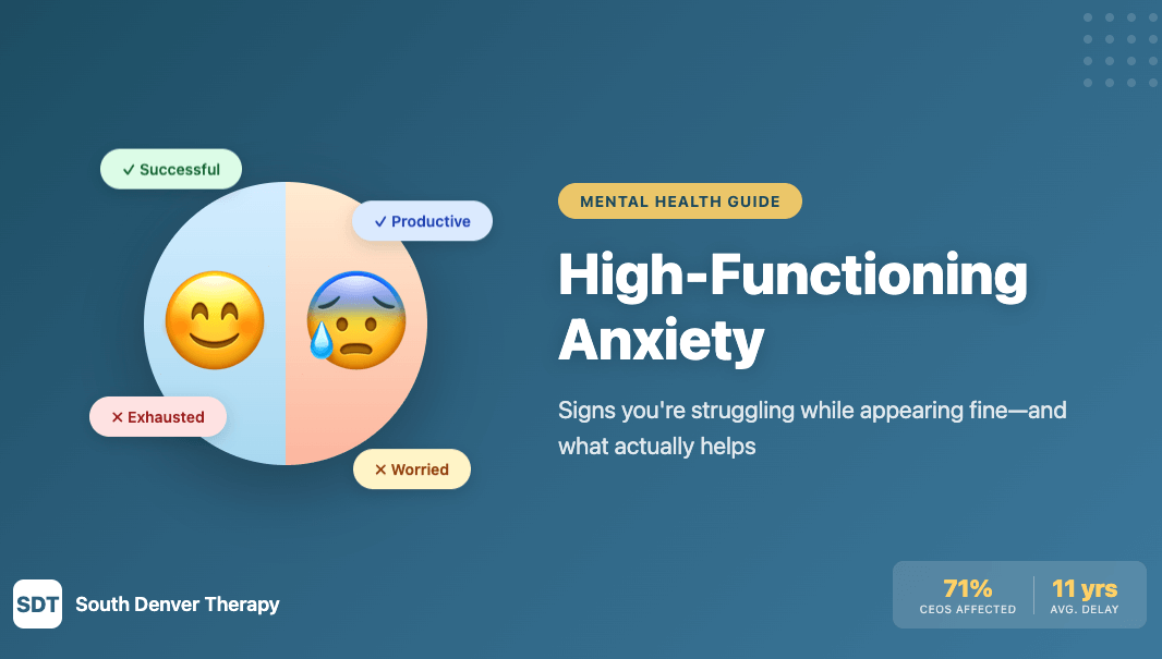 High-Functioning Anxiety: Signs You're Struggling While Appearing Fine