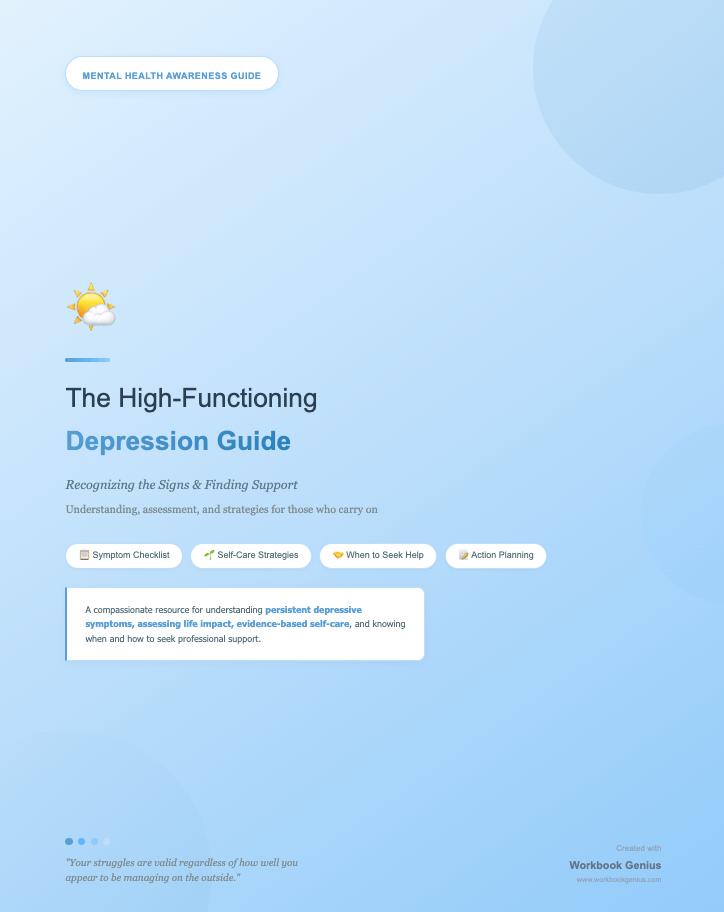The High-Functioning Depression Guide