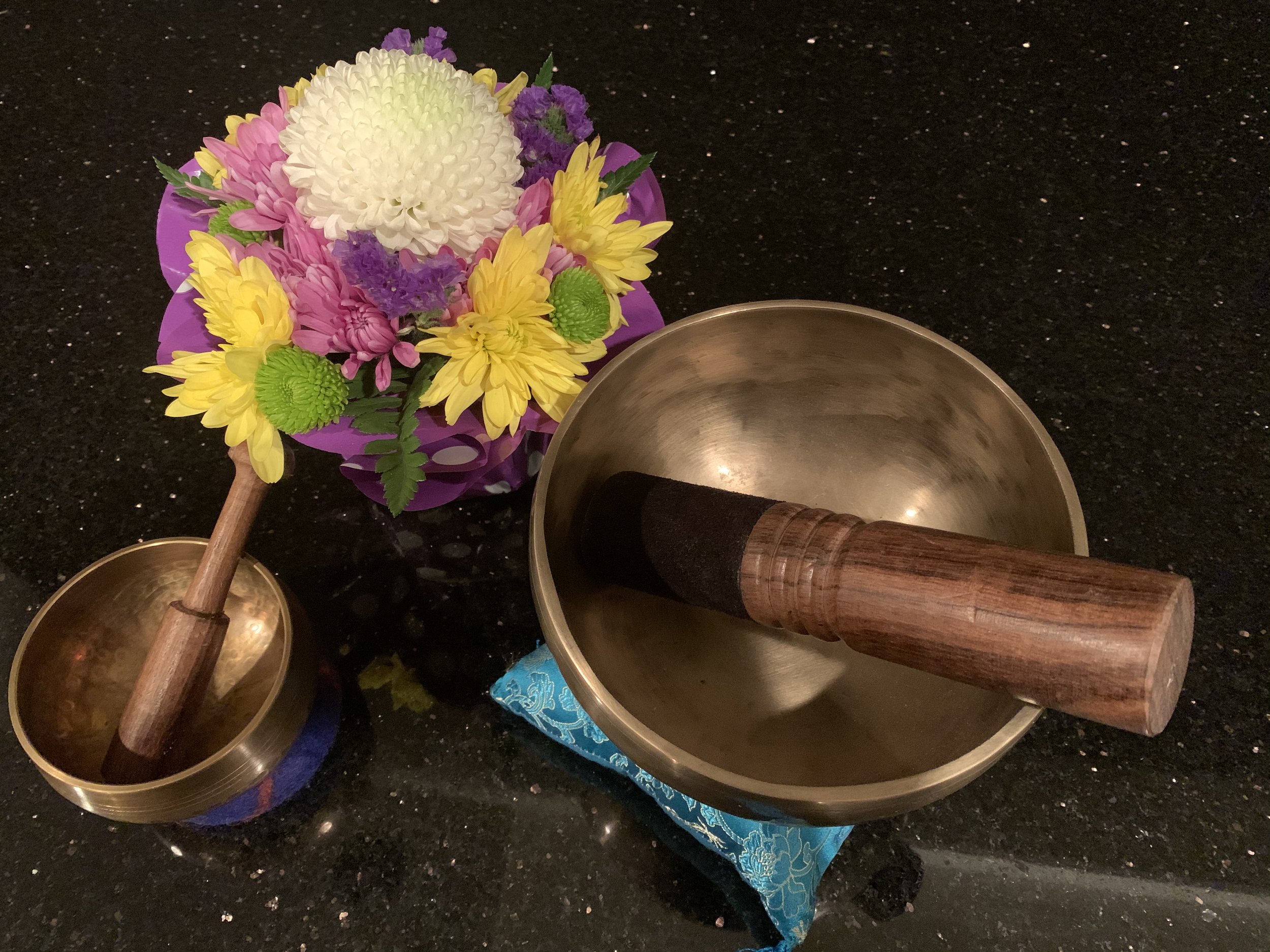 Hold A Tibetan Singing Bowl and "Sing" it