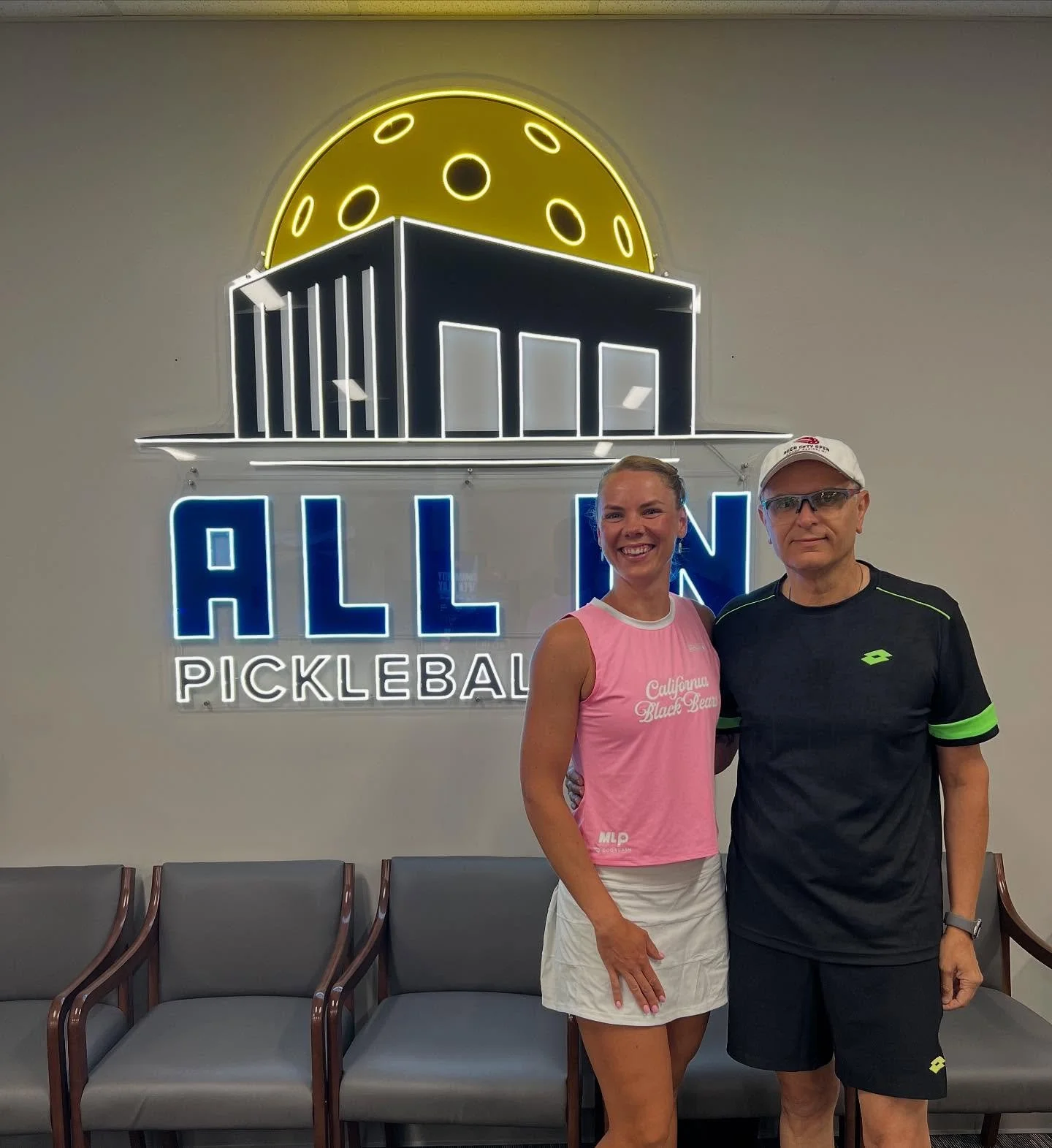 What an amazing experience to have Lina Padegimaite at All In Pickleball Gym Byron Center on Saturday and Sunday of the 2025 Beer City Open! Lina is simply a fantastic coach/instructor, Pro player and human! Be sure to follow Lina&rsquo;s socials (@l