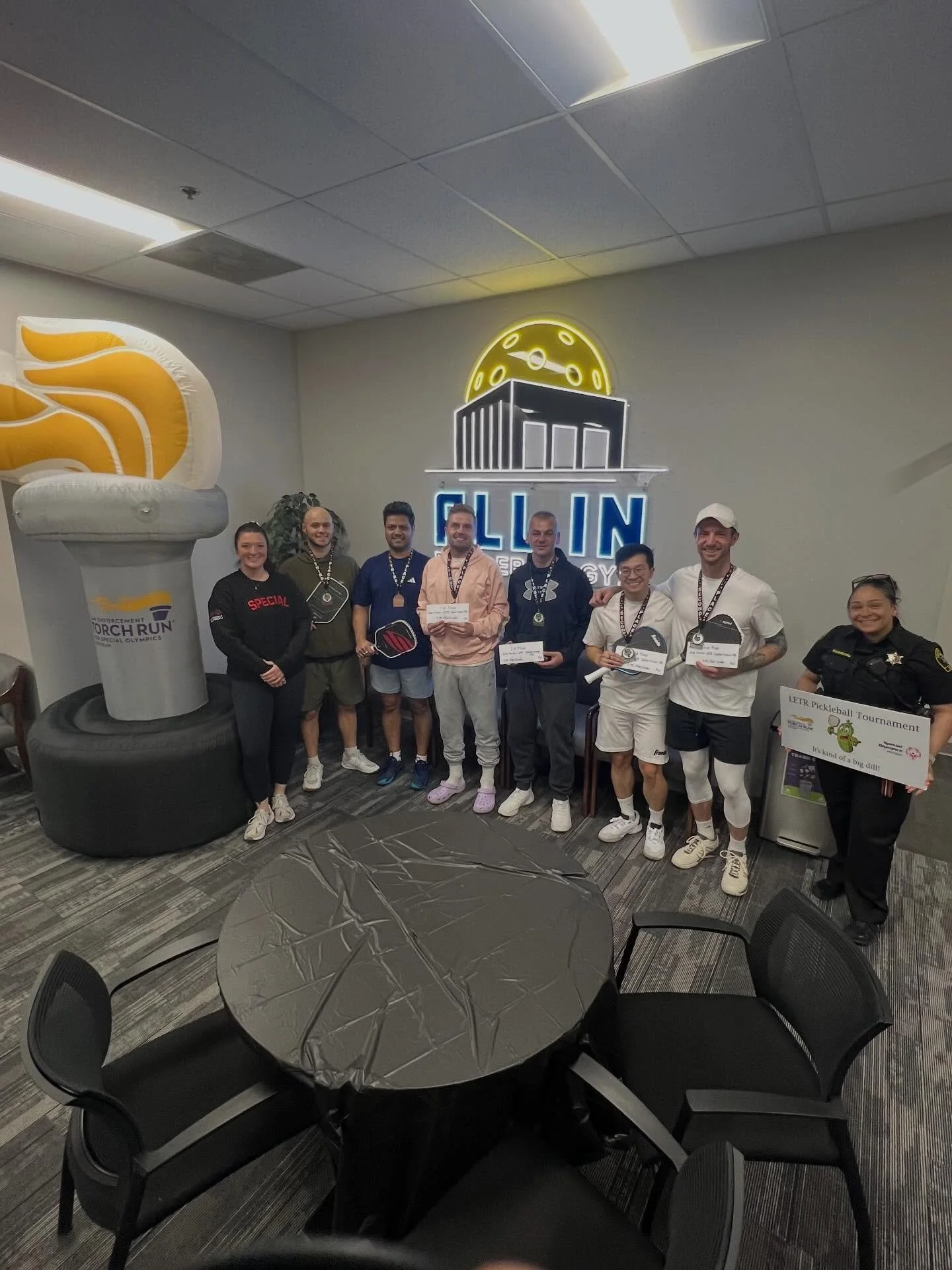 Congratulations to our final bracket from the combined 3.49 - 3.99 Men&rsquo;s Doubles All Ages for the 2nd Annual LETR Torch Run Charity Tournament for Special Olympics Michigan!

We had a great day supporting the Special Olympics of Michigan and sp