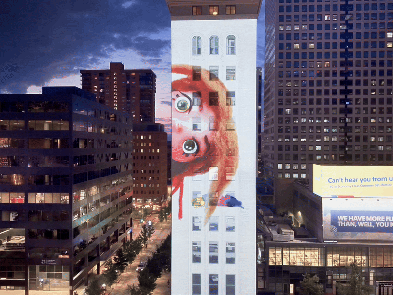 Dessie Goes to Denver - public art installation