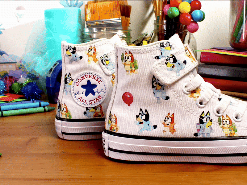 Converse x Bluey