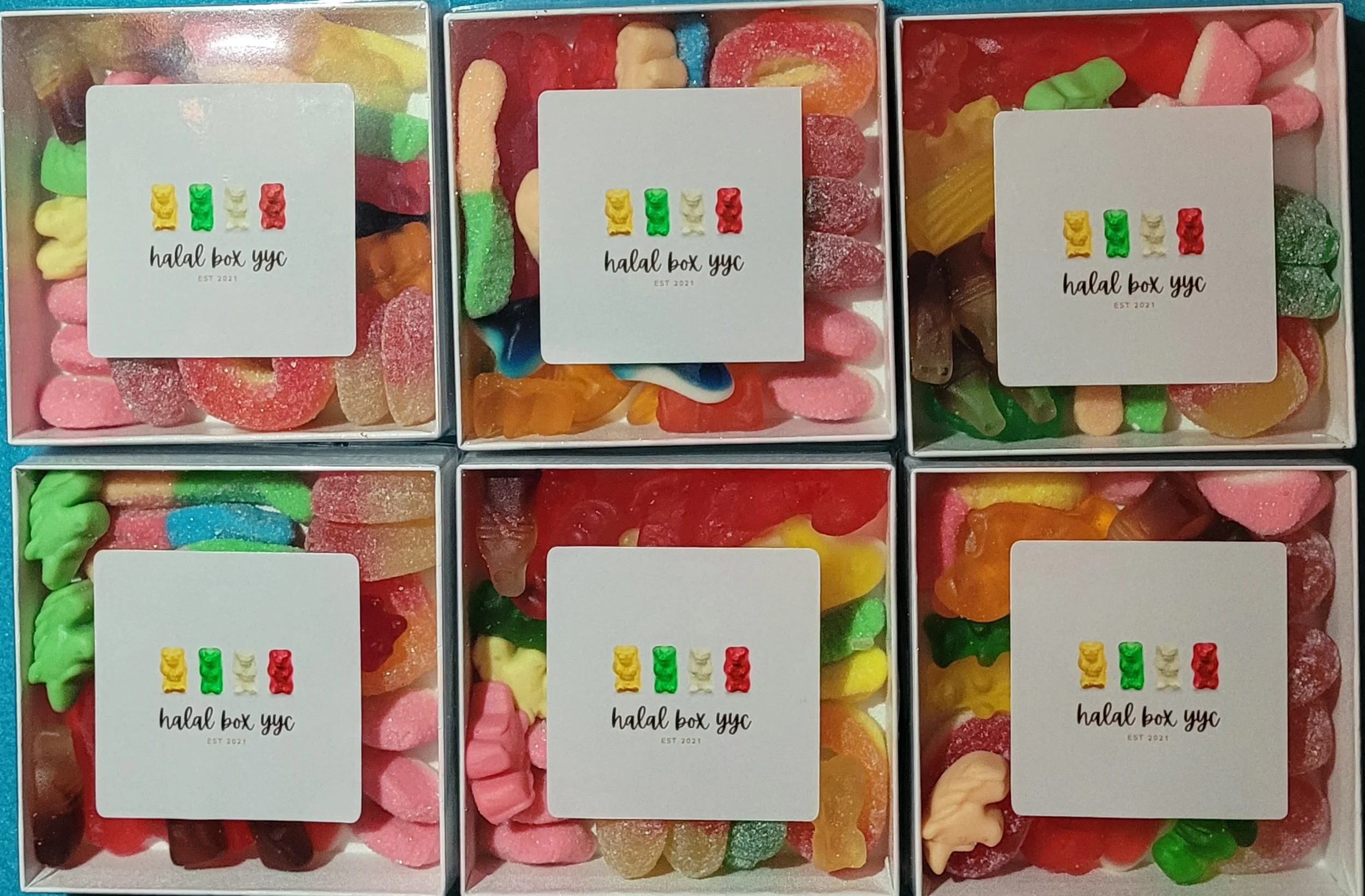 Assorted Mini Gummies Box - Set of 5+