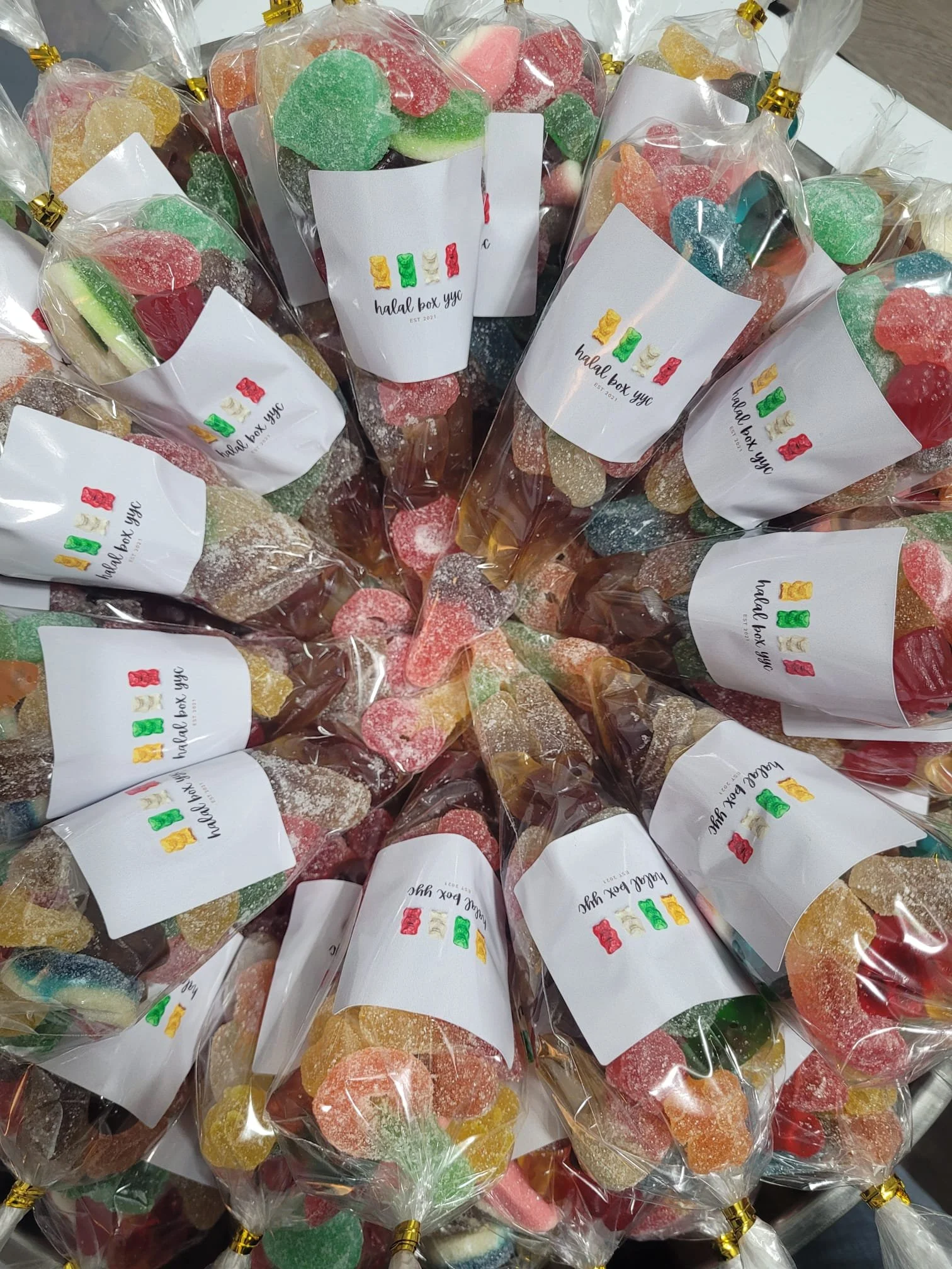 Assorted Gummy Cone- Set of 5+