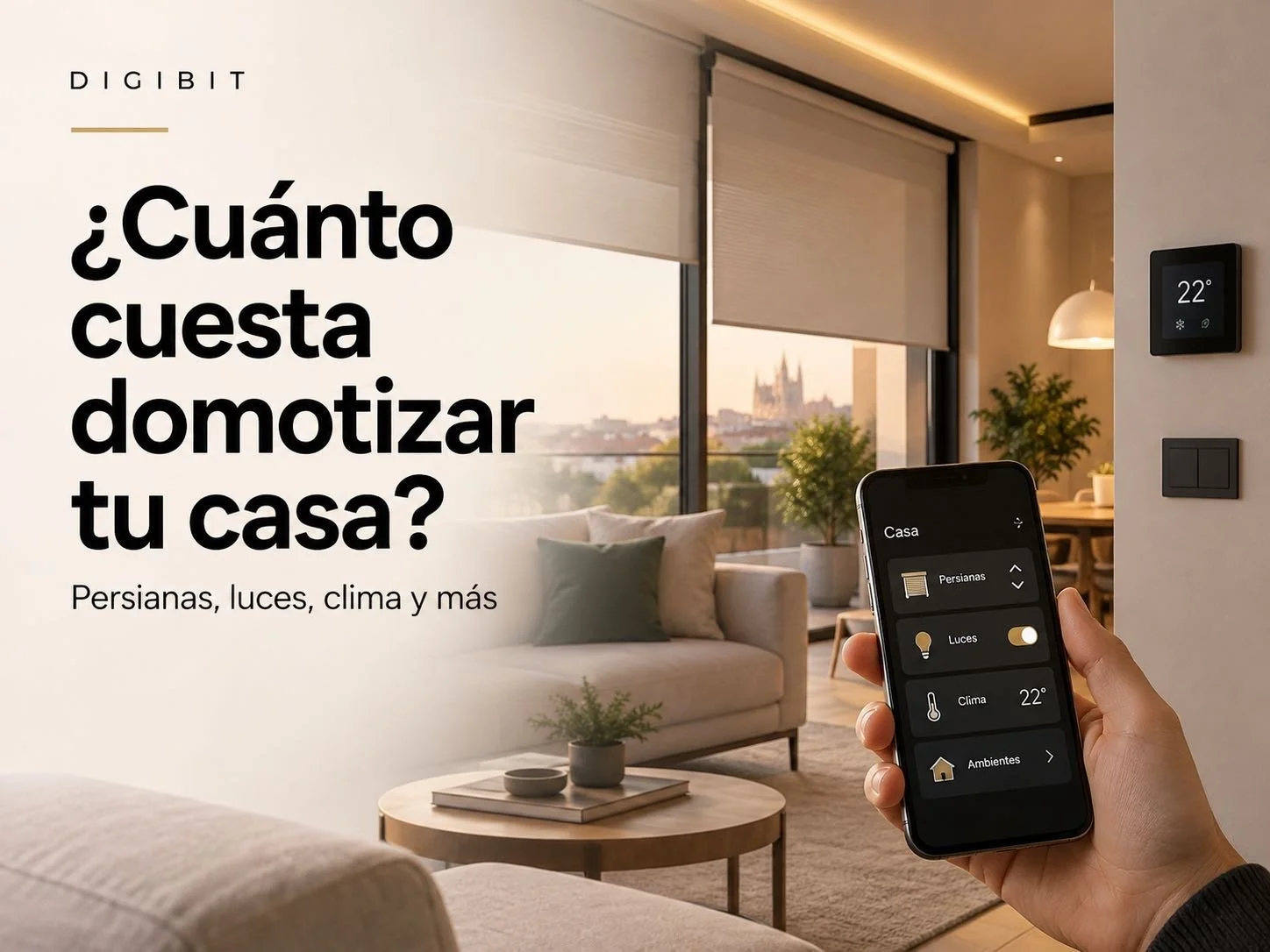 ¿Cuánto cuesta domotizar una vivienda en Madrid?