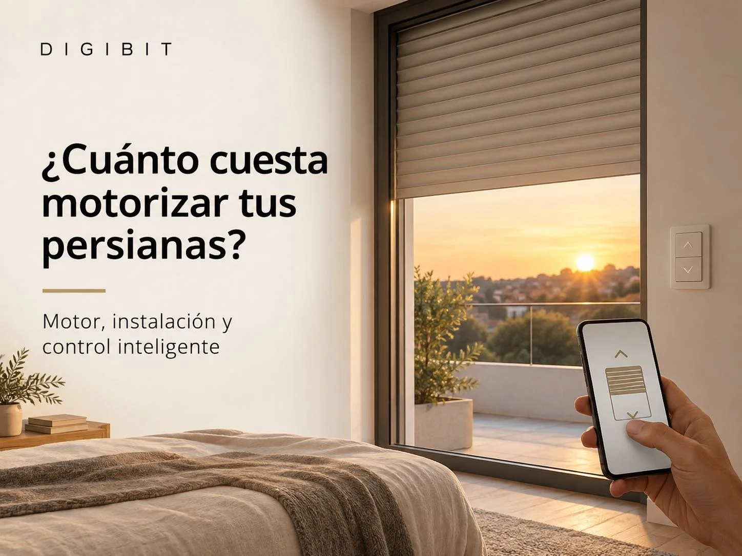 ¿Cuánto cuesta motorizar una persiana en Madrid?