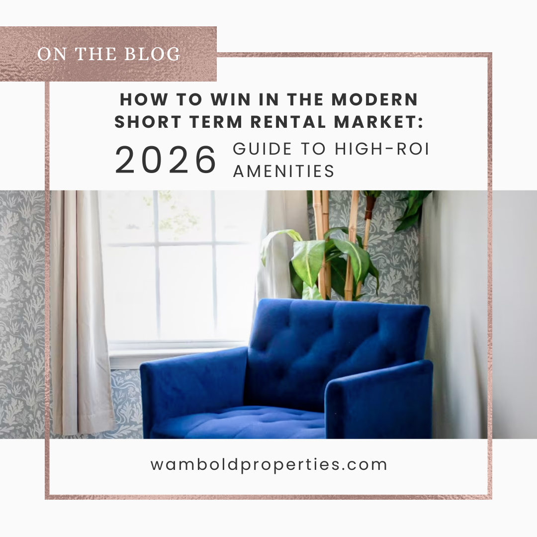 How to Win in the Modern Short Term Rental Market: The 2026 Guide to High-ROI Amenities