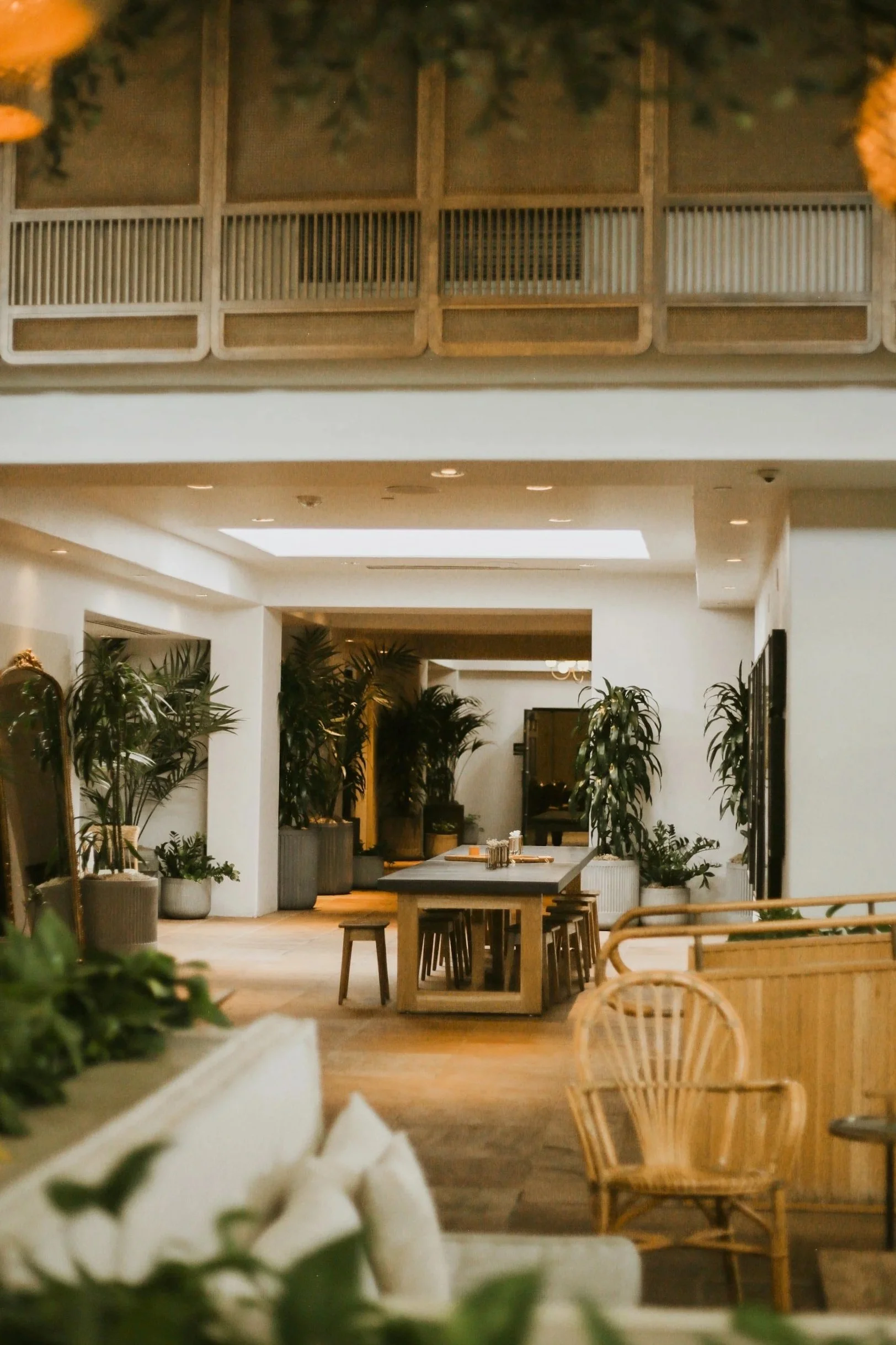 boutique hotel lobby design with experiential hospitality concept