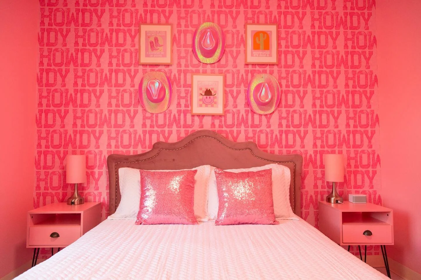 This Nashville retreat blends playful pink tones with modern luxury — designed to spark joy and unforgettable stays.