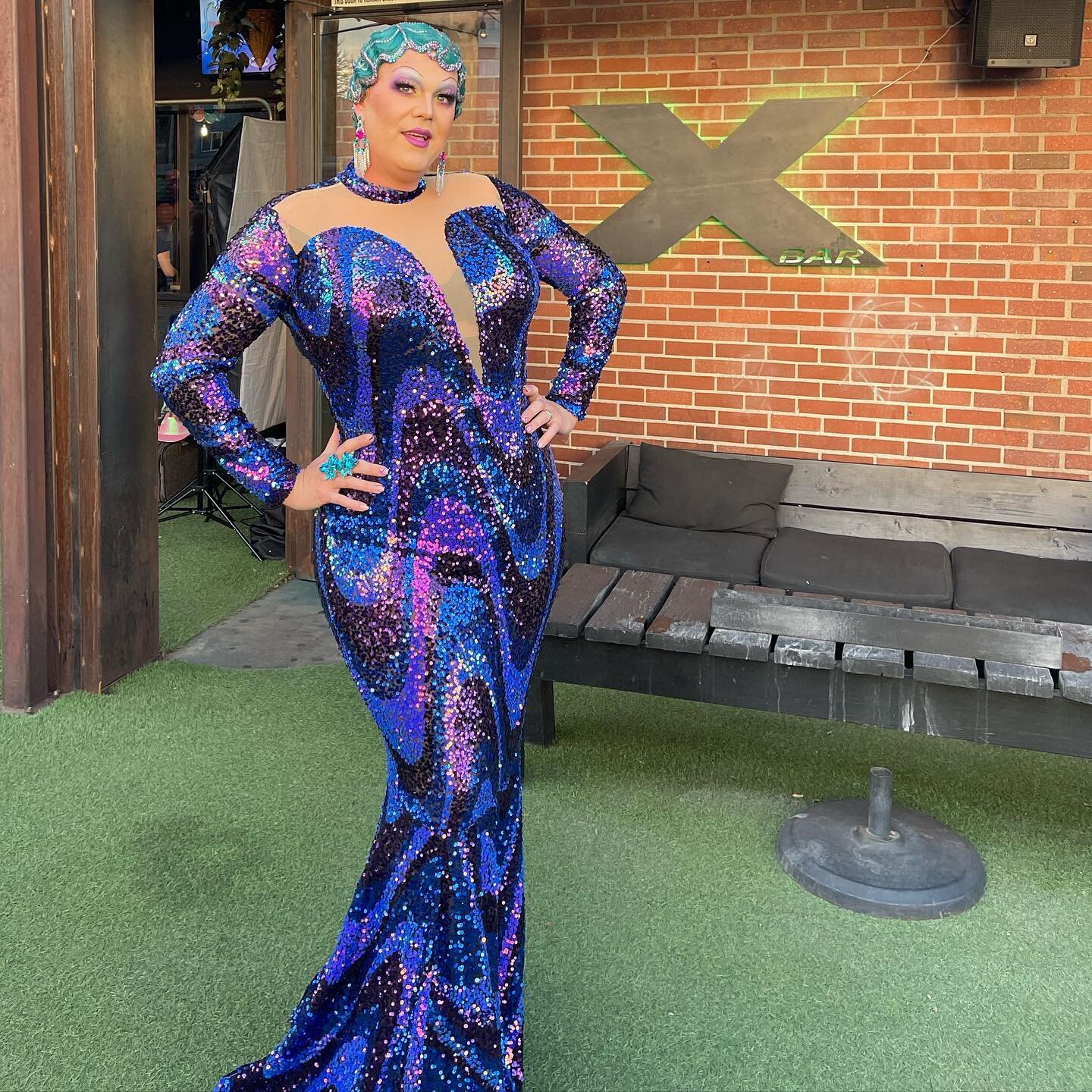 In a world full of trends. I want to remain a classic. 👗 @ilovehollyday 
#dragqueen #coloradodivasawards #dragexcellence #denverdrag #drama #dragqueensofinstagram #dragrace #draglook #instagay #gay #gayfitness #instagood #redcarpet #xbar #denver #ga