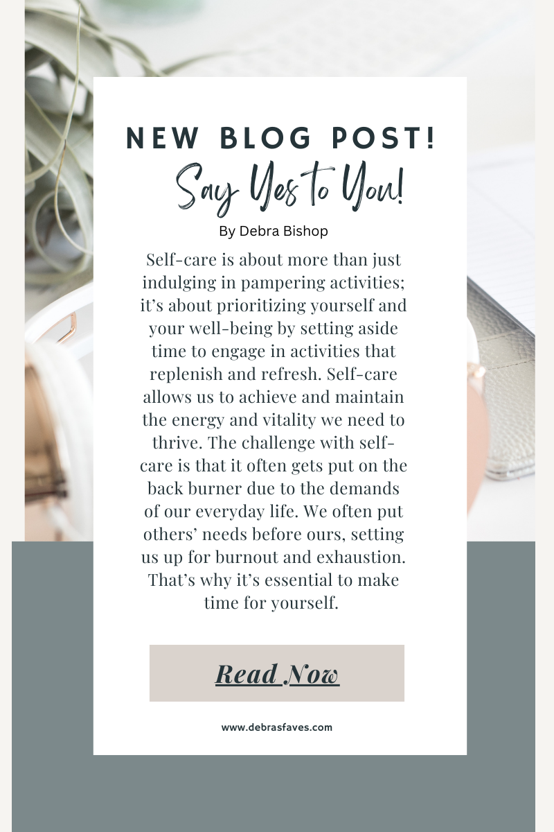 Say Yes to you!