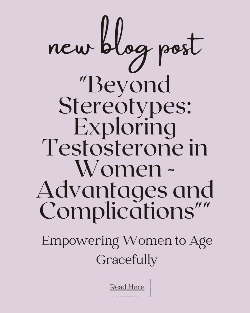 "Beyond Stereotypes: Exploring Testosterone in Women - Advantages and Complications"