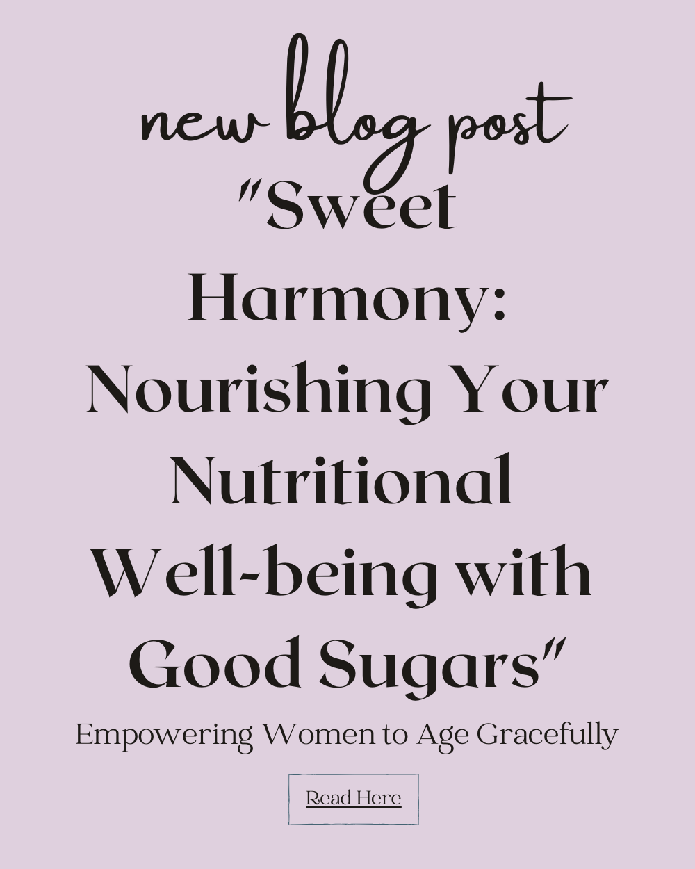 "Sweet Harmony: Nourishing Your Nutritional Well-being with Good Sugars"