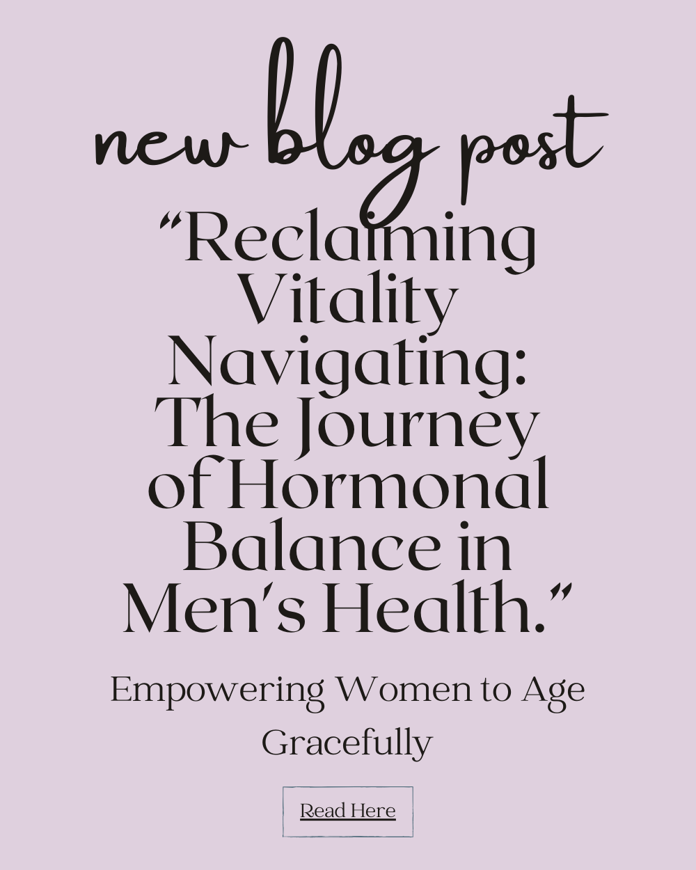 “Reclaiming Vitality Navigating: The Journey of Hormonal Balance in Men's Health"