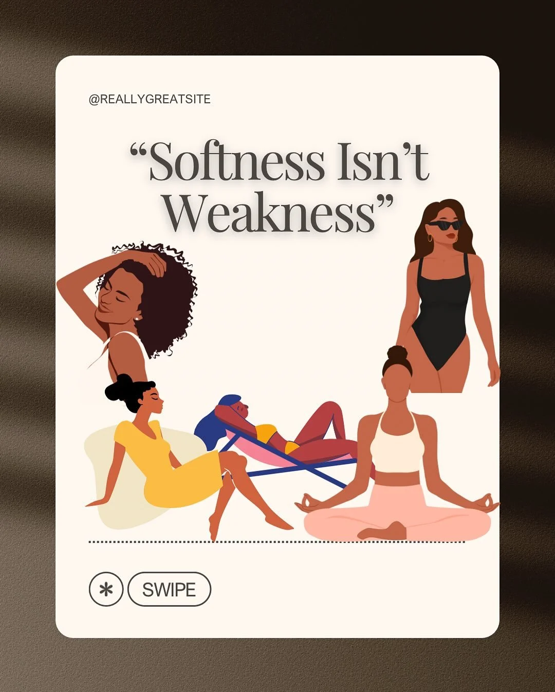 You didn&rsquo;t choose to be hard ,life taught you to be.

But your softness was never the problem, their harshness was.

Now you&rsquo;re allowed to lay the armor down.
You&rsquo;re allowed to be soft and safe at the same time.

Softness is not wea