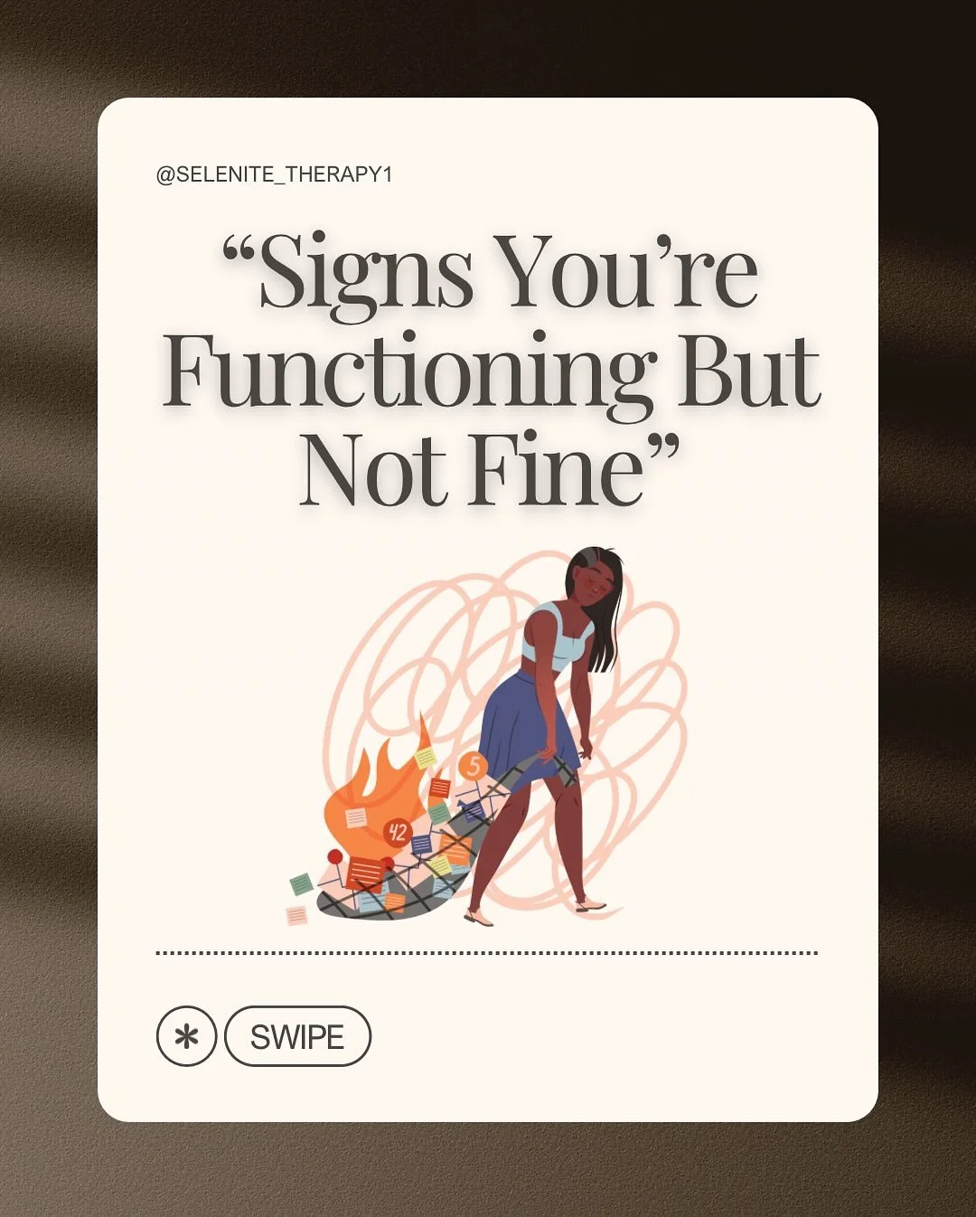 You smile. You show up. You get it done.
But inside, you&rsquo;re unraveling quietly.

This is for the high achiever who feels like she&rsquo;s breaking ,but won&rsquo;t say it out loud.

You&rsquo;ve normalized burnout.
You&rsquo;ve spiritualized se