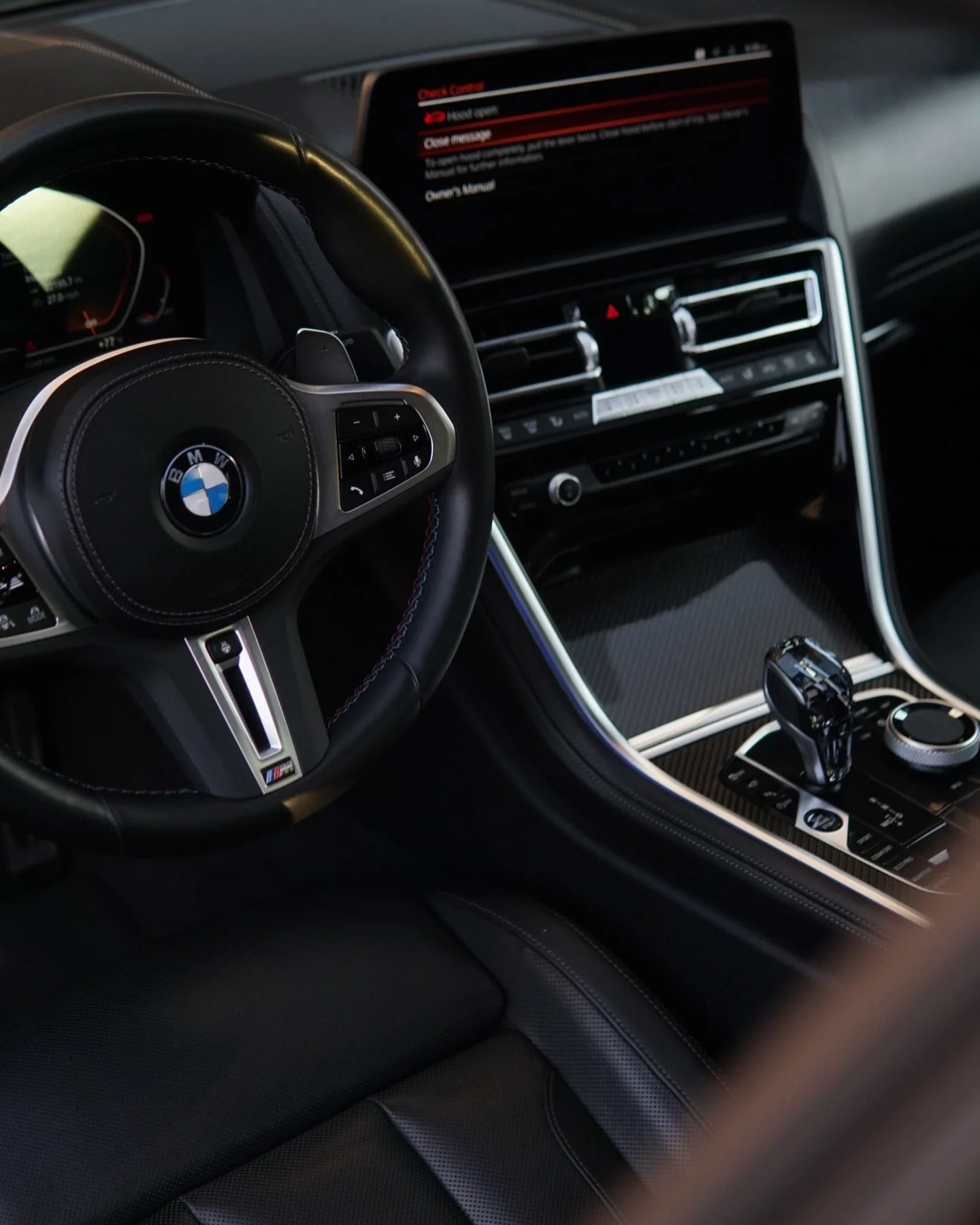 BMW interior Car detailing in Bergen County
