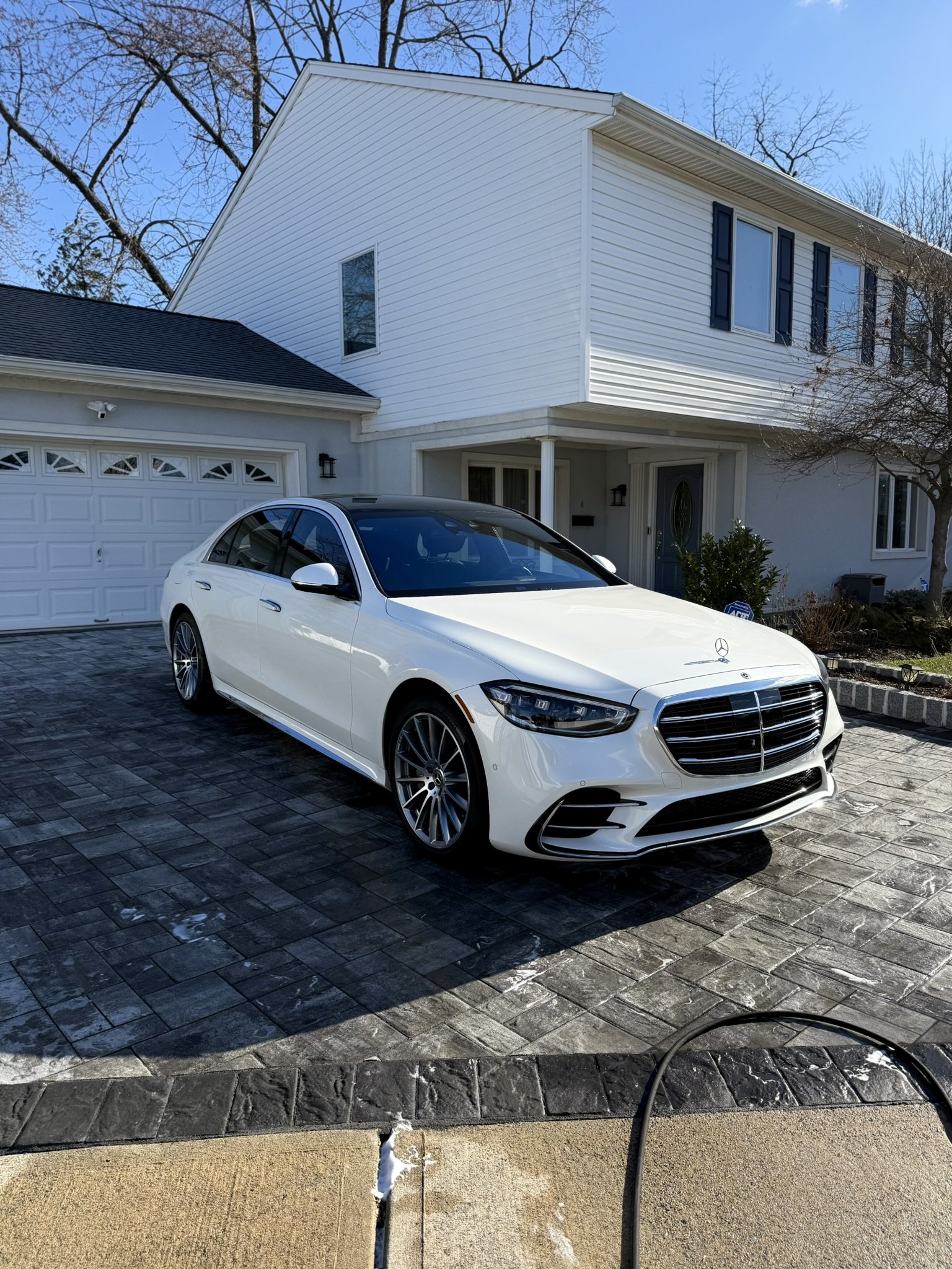 Mercedes S Class Car detailing in Bergen County