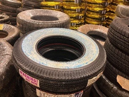 1X 670-15 FIRESTONE GUM DIPPED 3.25” WW DOT 1922 – $100.00ea + tax