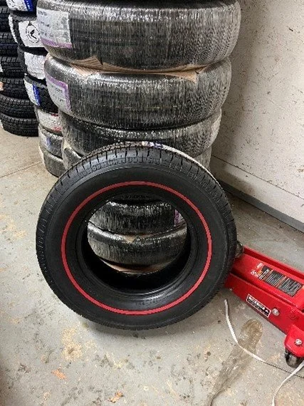 1X 215/70R14 DB III REDLINE DOT 1624 – NEW – $250.00