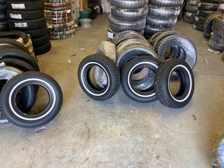 4-205/75R14 DB TOURING MILESTAR SLE ¾” WW – USED $75.00EA