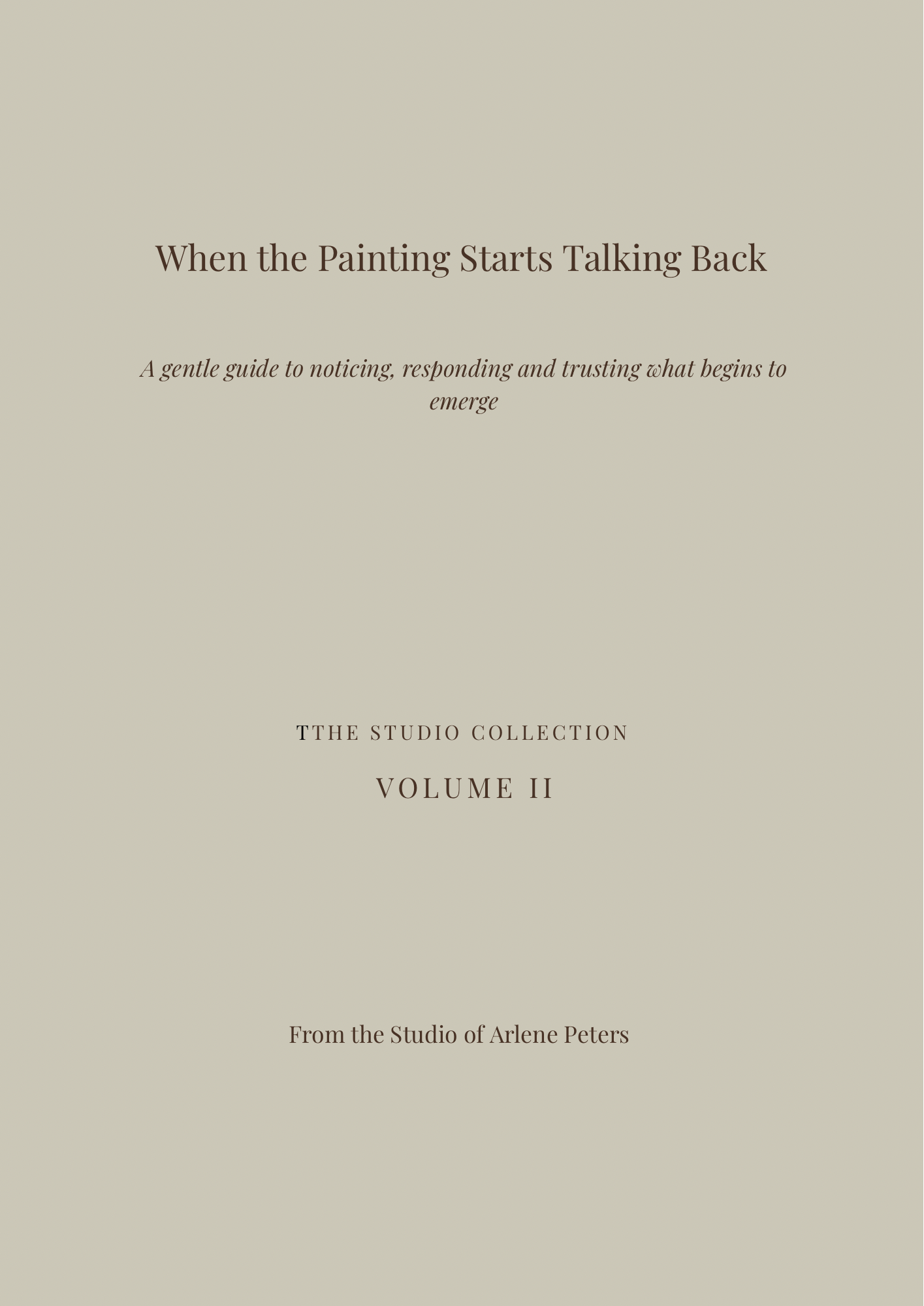 The Art of Letting Go - Volume II