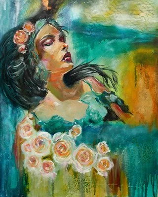 Enveloped in Splendor Original Painting